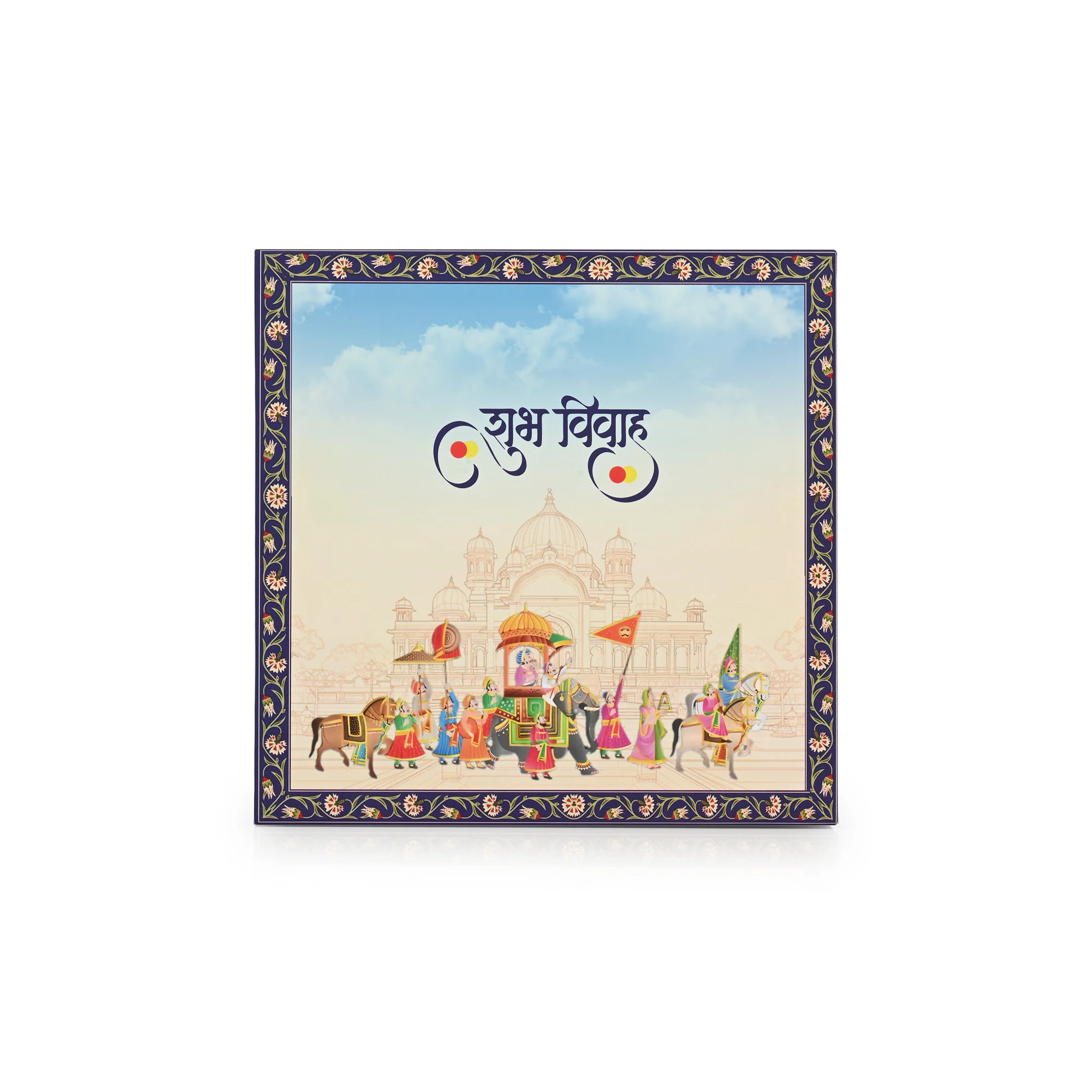 Pure 999 Silver Shubh Vivah Coin Box (9 Coins) - Image 5