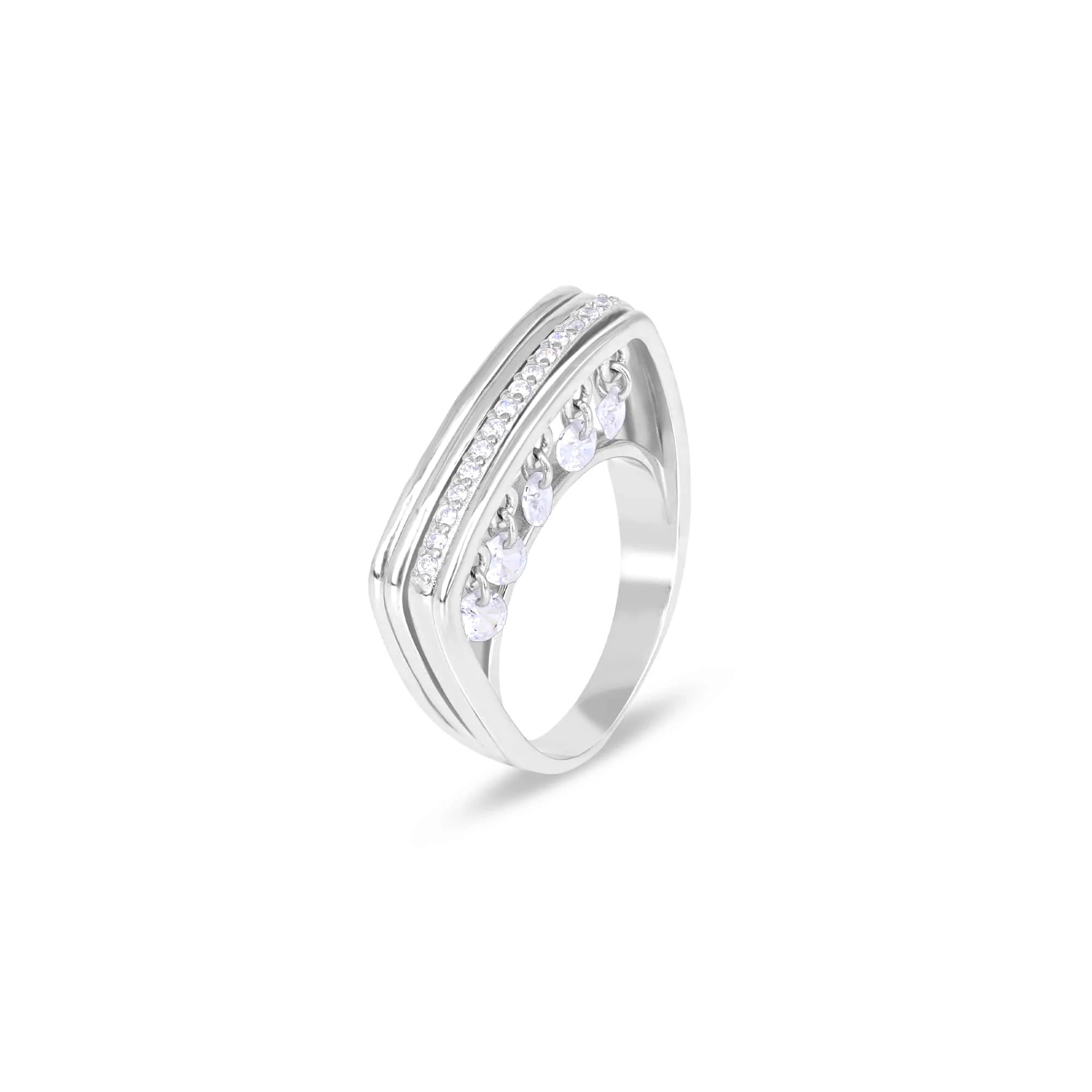 Pure Elegance Silver Ring - Image 2