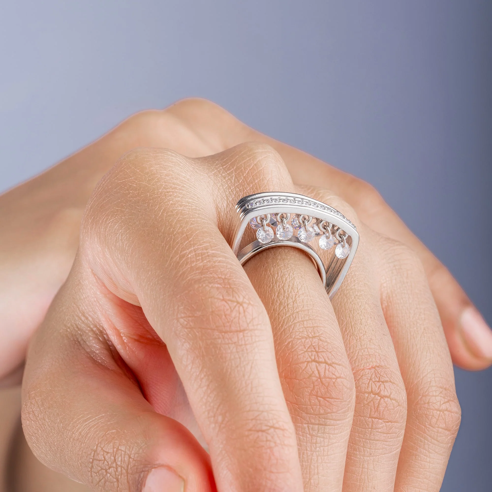 Pure Elegance Silver Ring - Image 3
