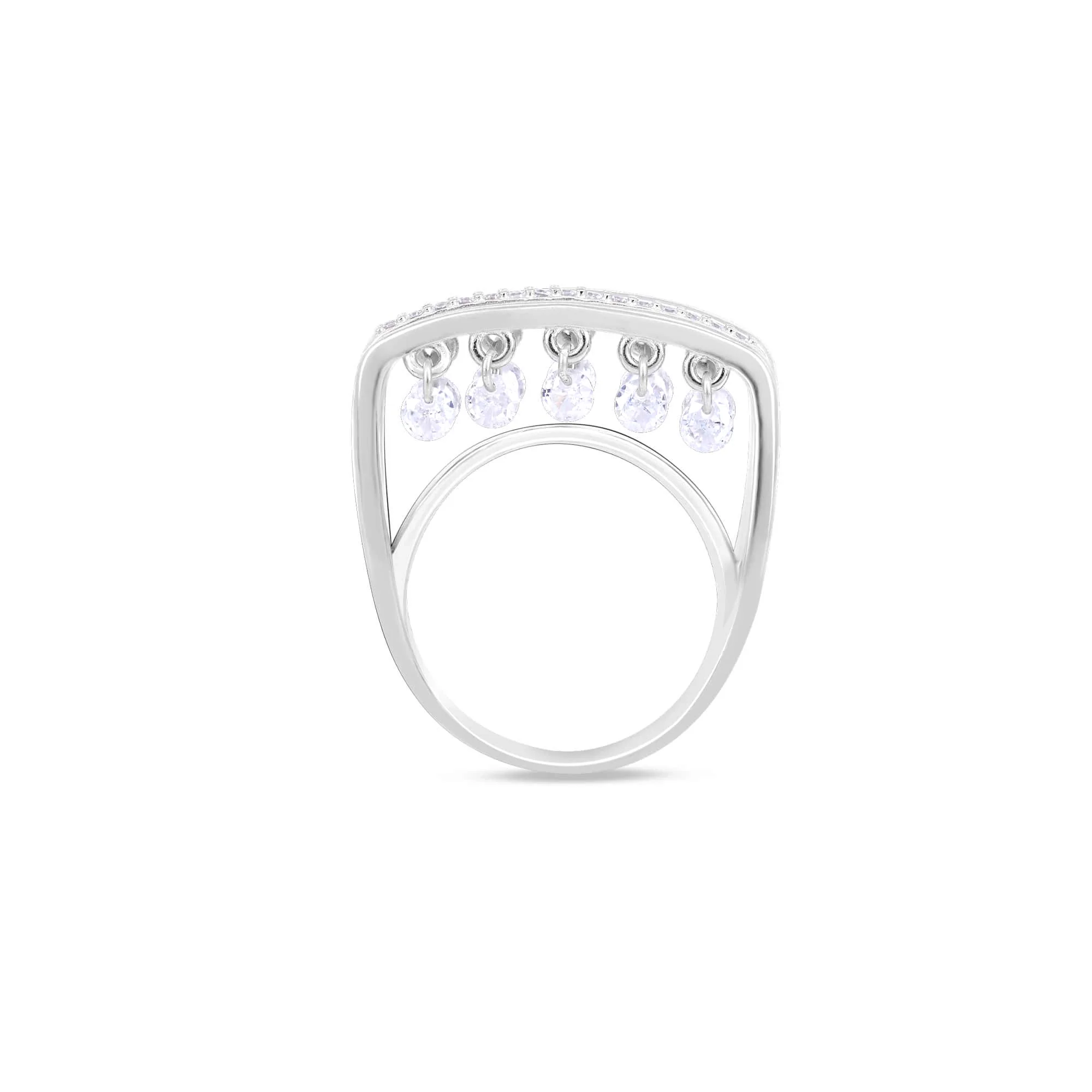Pure Elegance Silver Ring - Image 4
