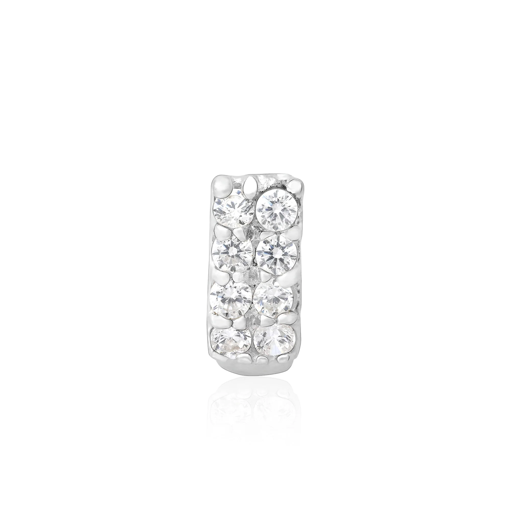 Radiant Silver Nose Pin - Image 4