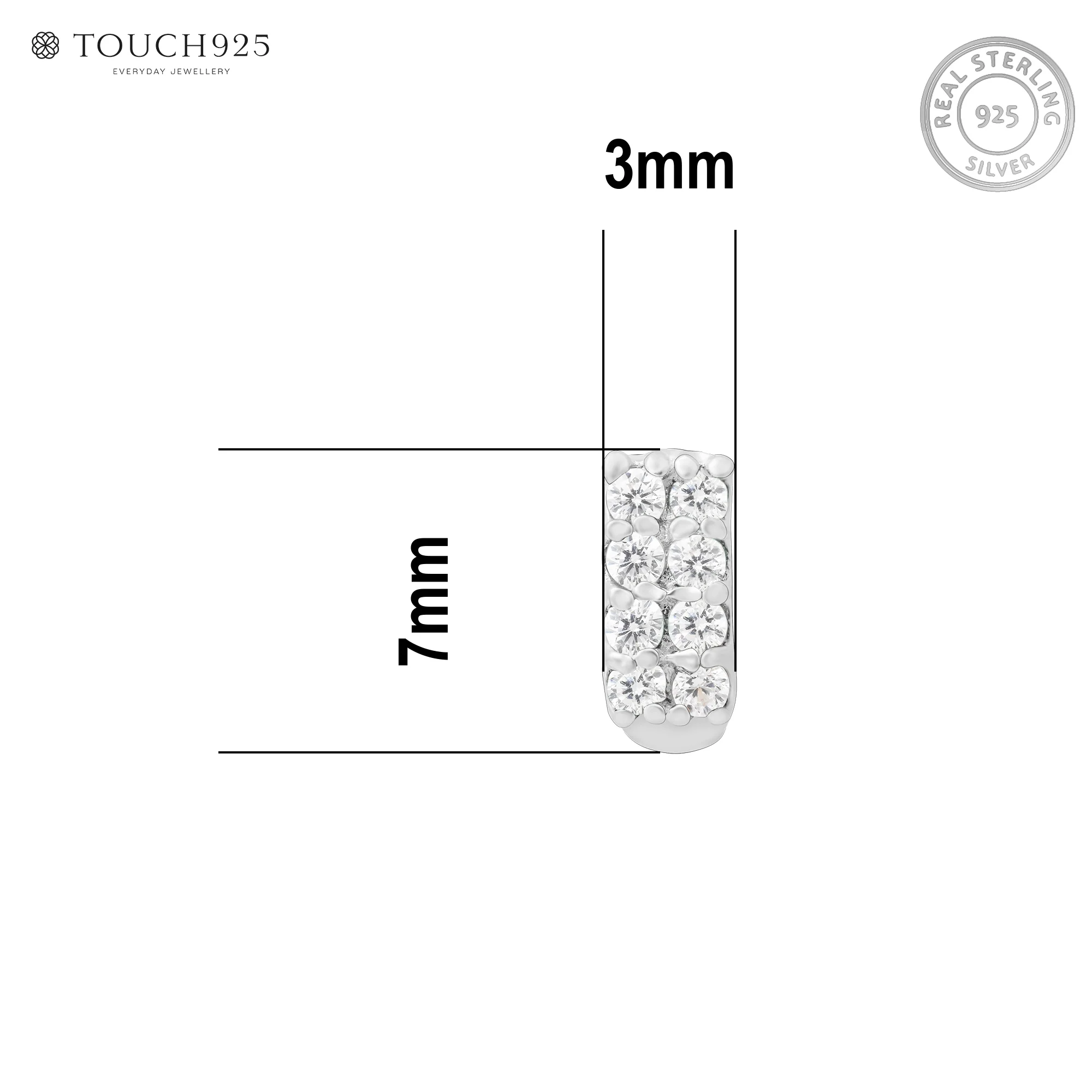 Radiant Silver Nose Pin - Image 12