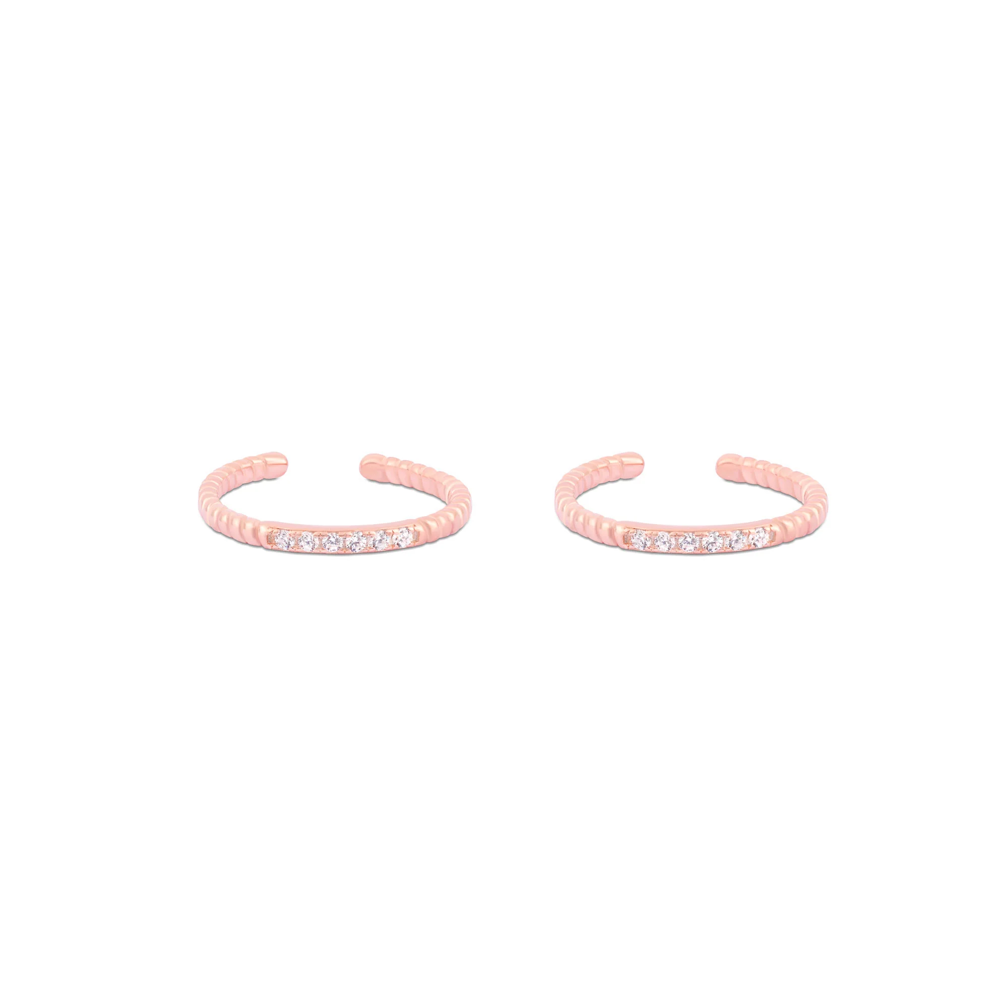Ripple Beam Toe Ring - Image 2