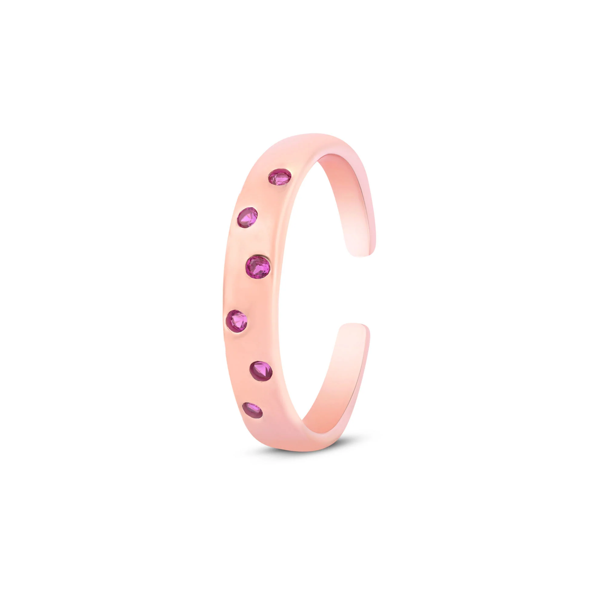 Rosé Droplets Toe Ring - Image 5