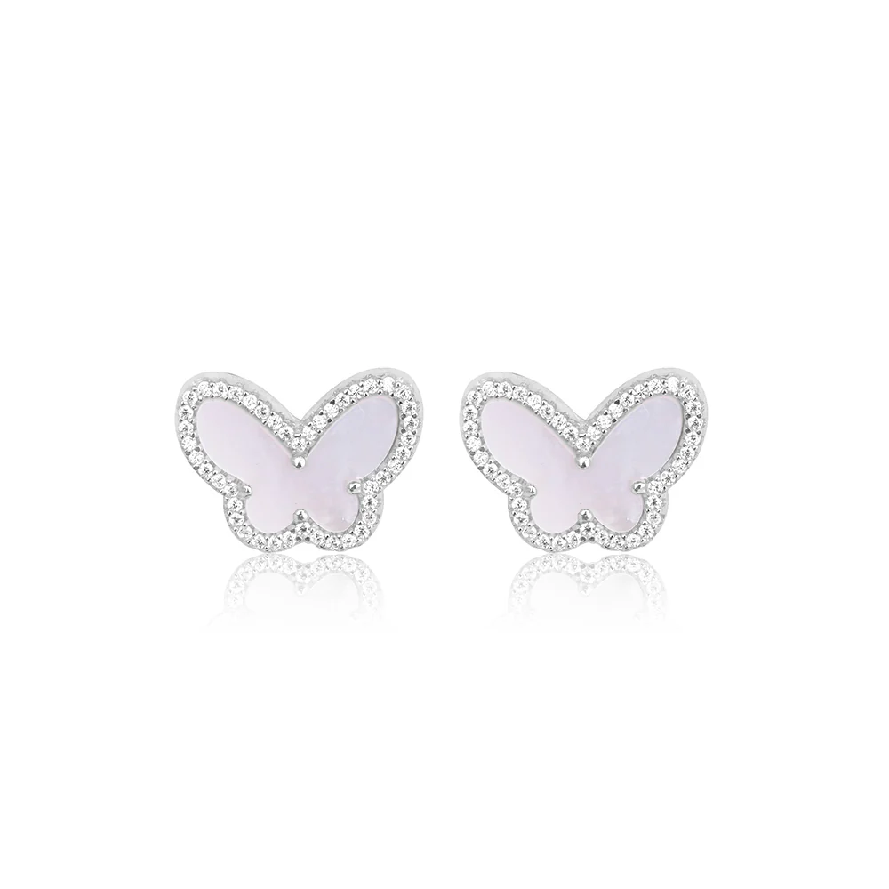 Rose Gold Butterfly Stone Set - Image 9
