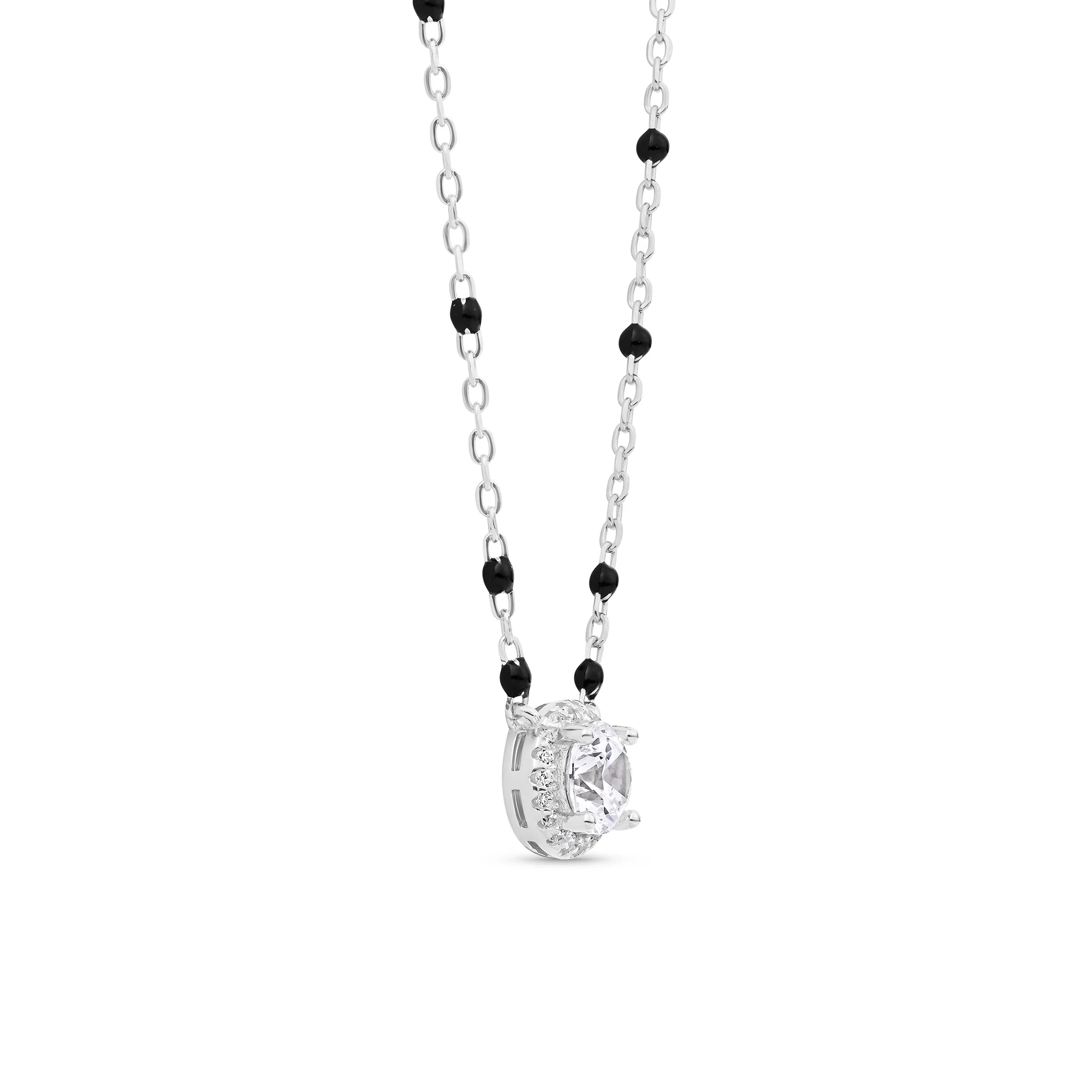 Round Halo Mangalsutra - Image 4