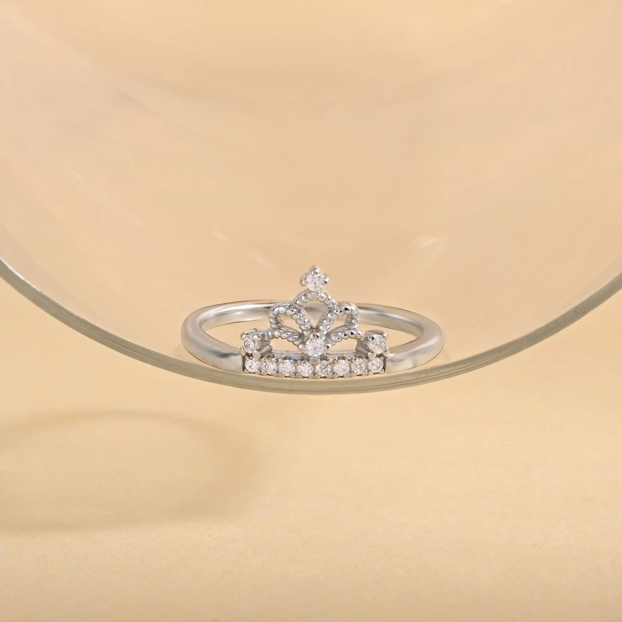 Royal Crown Silver Ring - Image 3