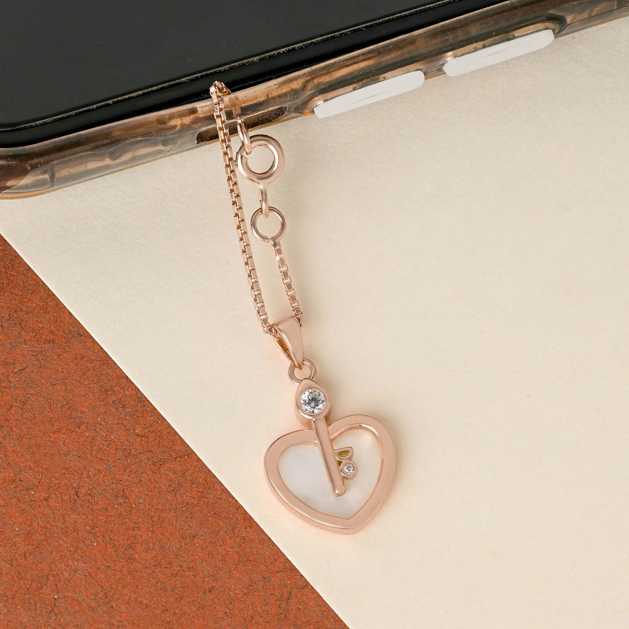 Secret Key Heart Charm - Image 3