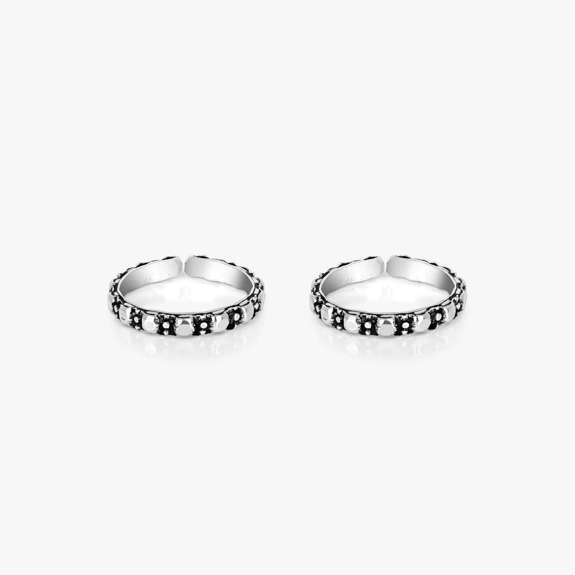 Sequence Band Toe Ring - Image 2