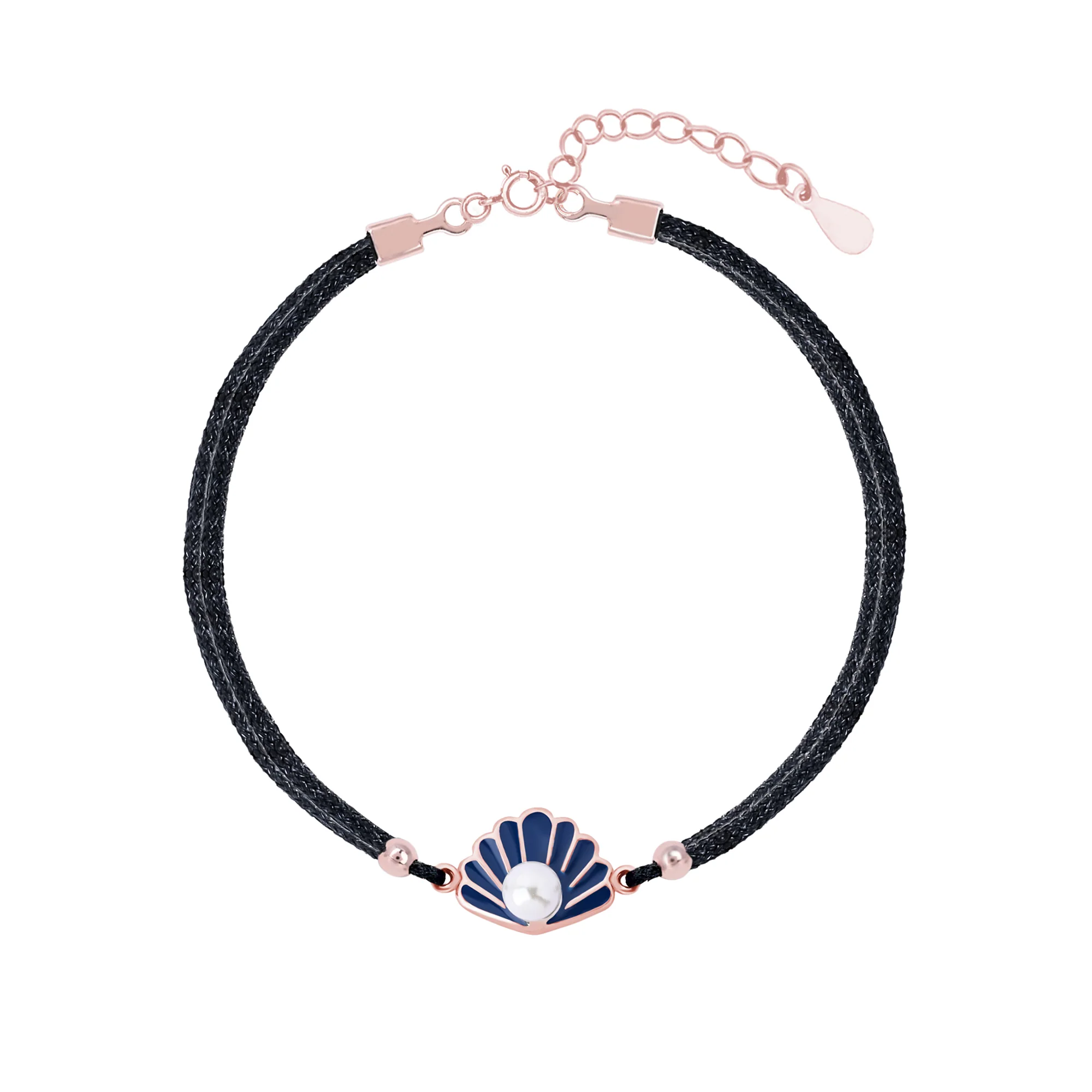 Shell Charm Silver Bracelet - Image 2