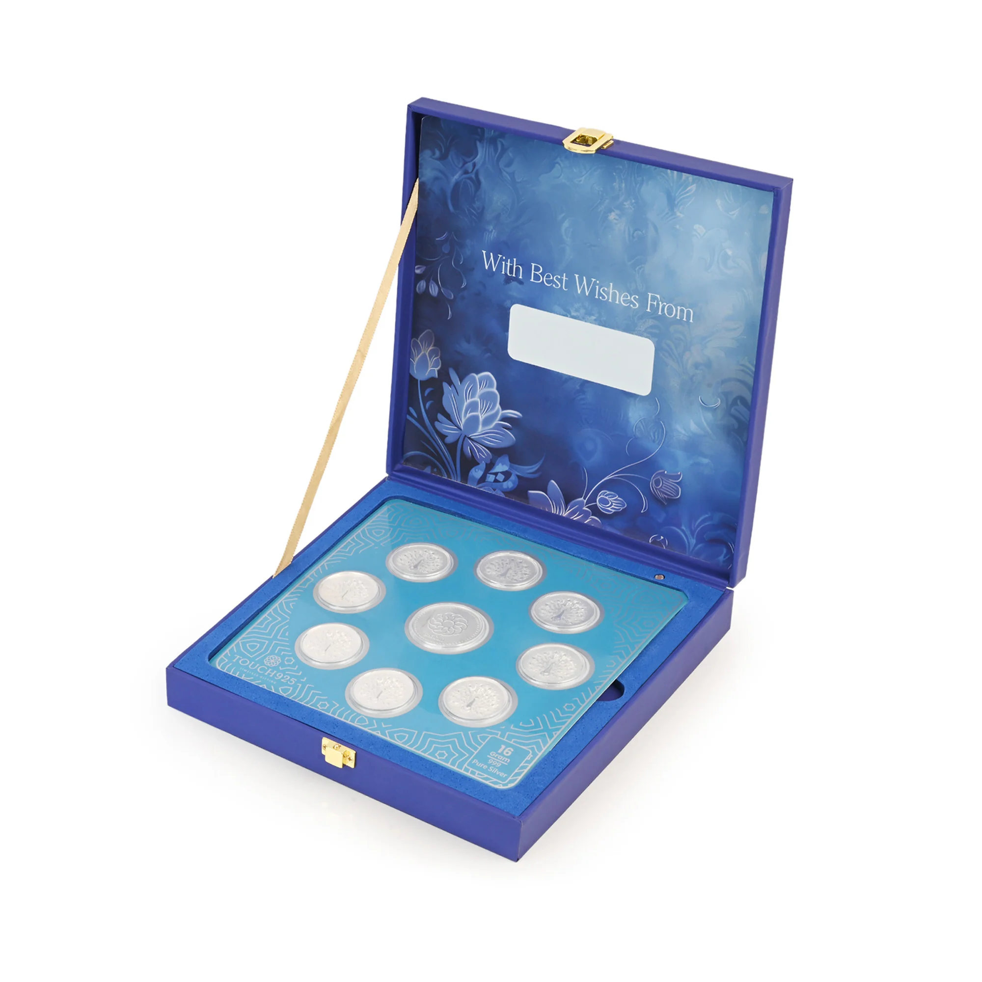 Shubh Vivah 999 Silver Coin Box (9 Coins) - Image 7