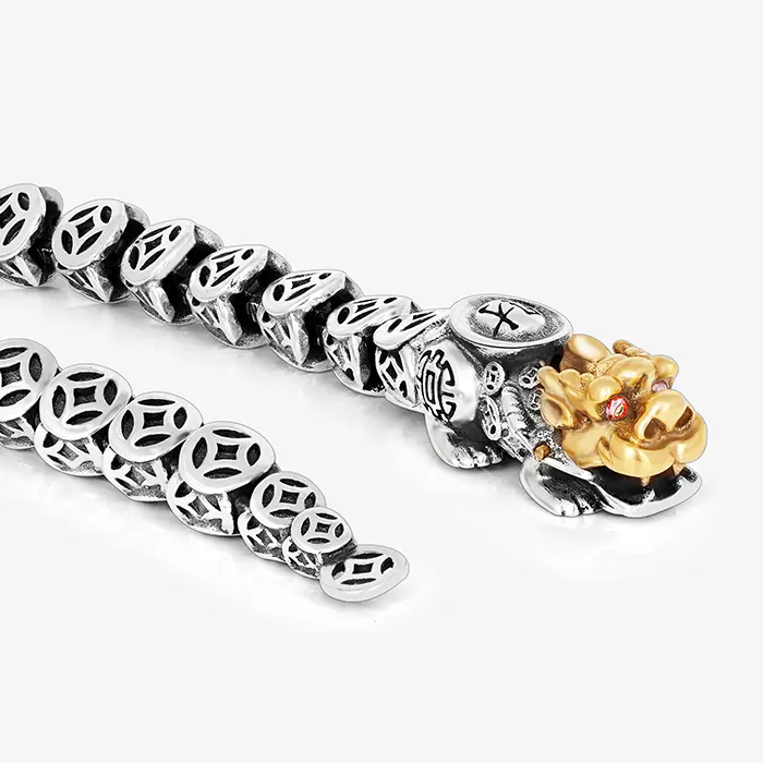 Silver Dragon Strike Bracelet - Image 6