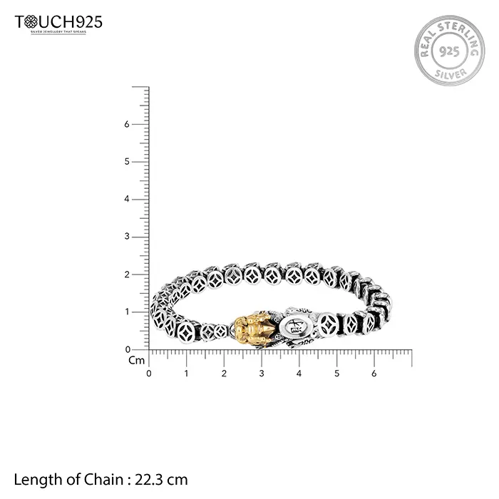 Silver Dragon Strike Bracelet - Image 7