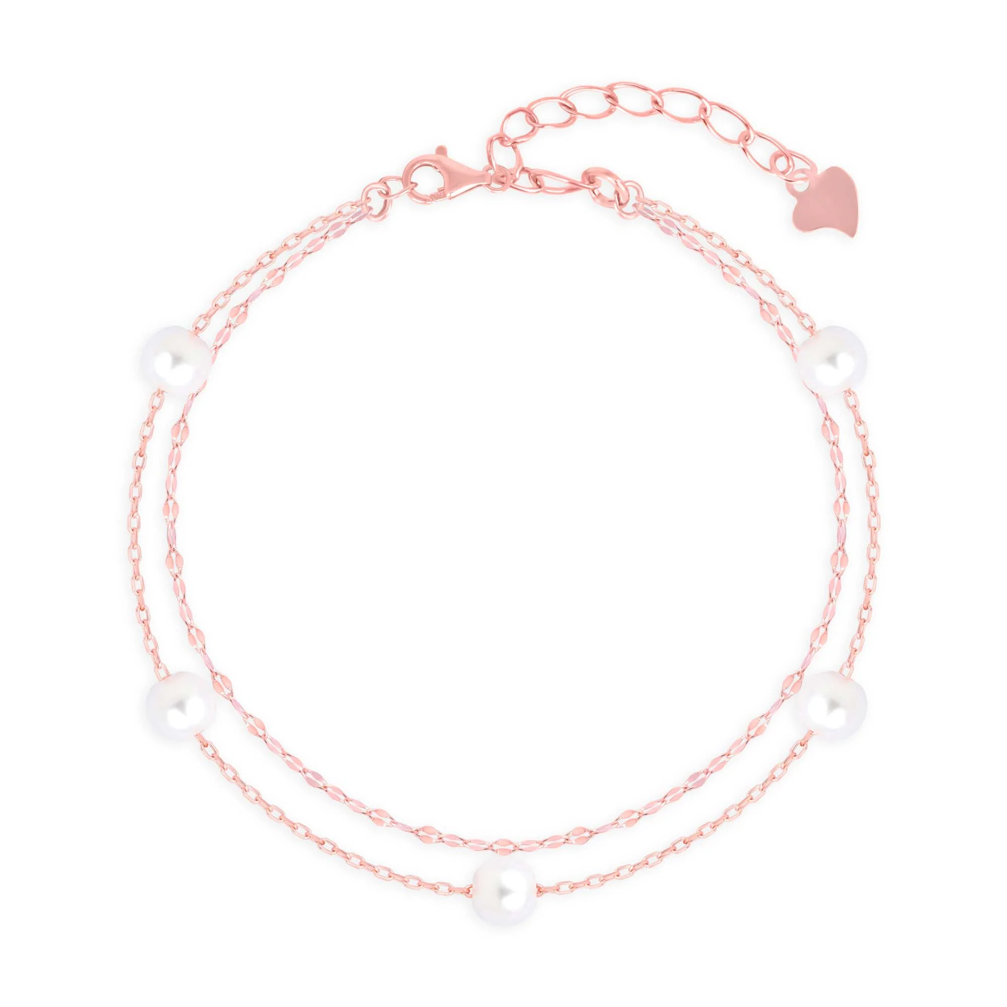 Single Pearl Silver Bracelet - Image 7