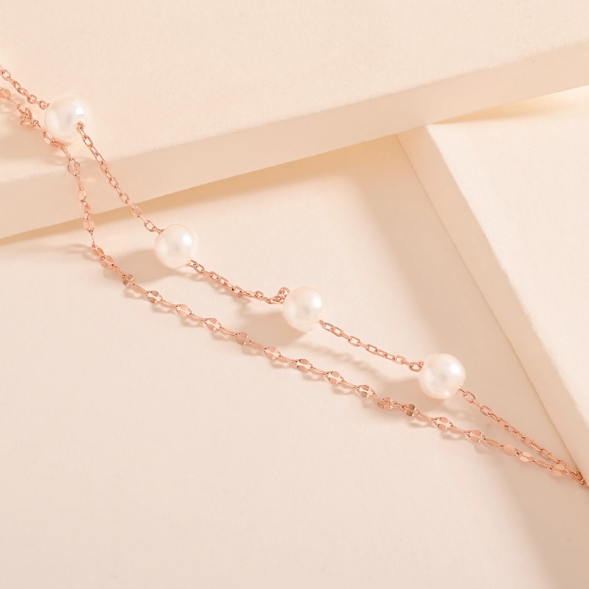 Single Pearl Silver Bracelet - Image 9