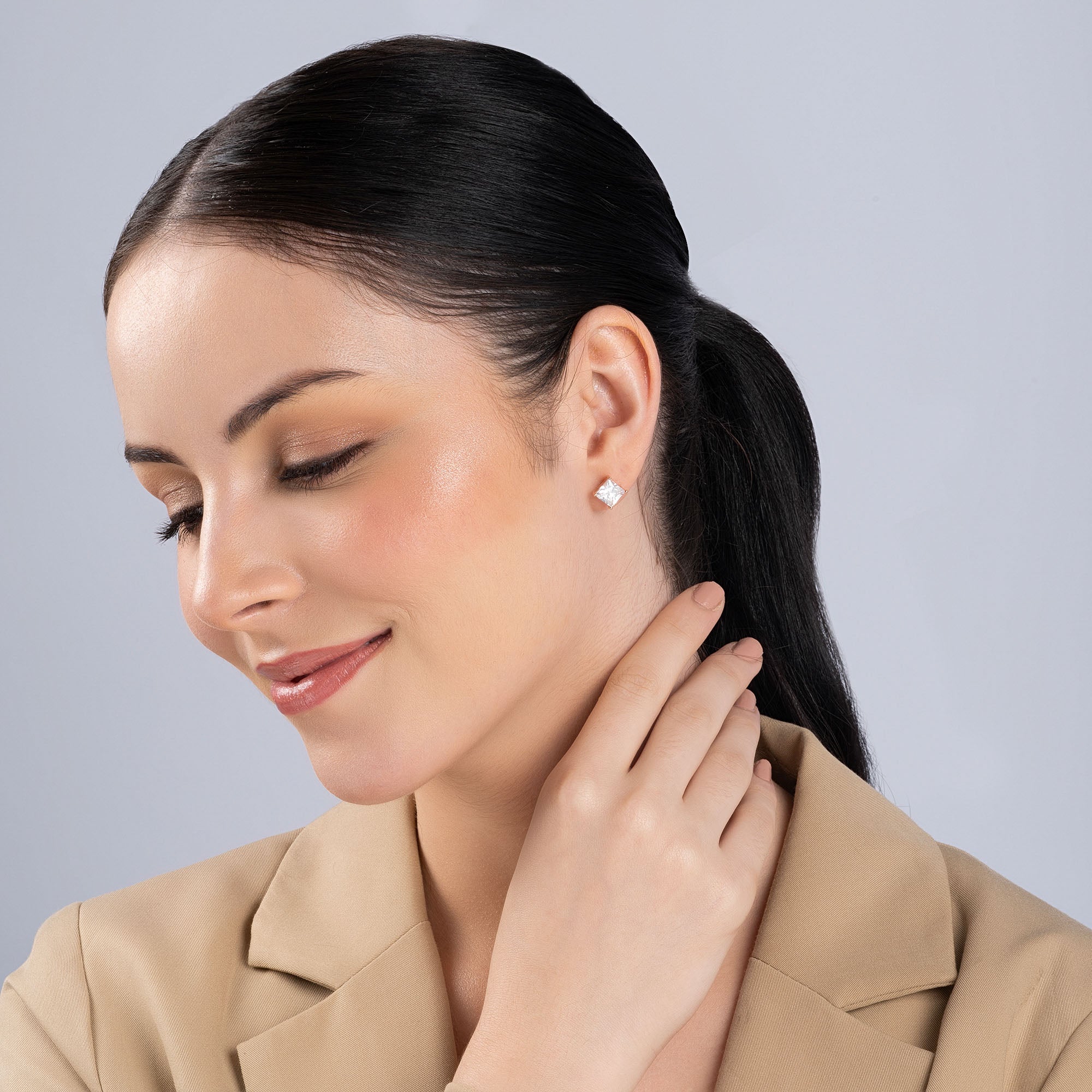 Single Stone Stud - Image 3