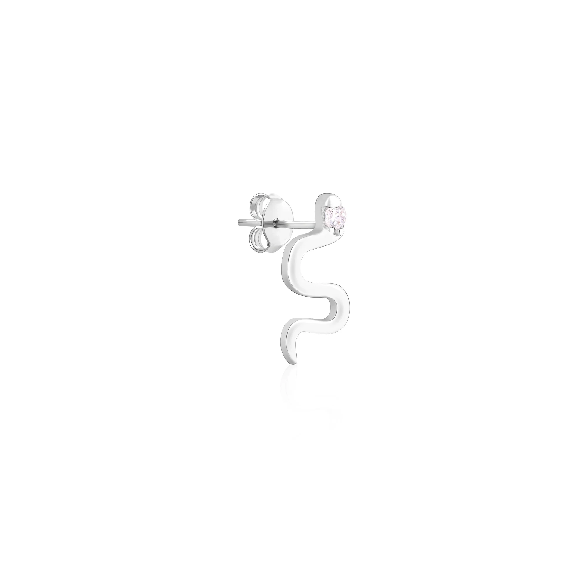 Sleek Snake Earrings - Image 7