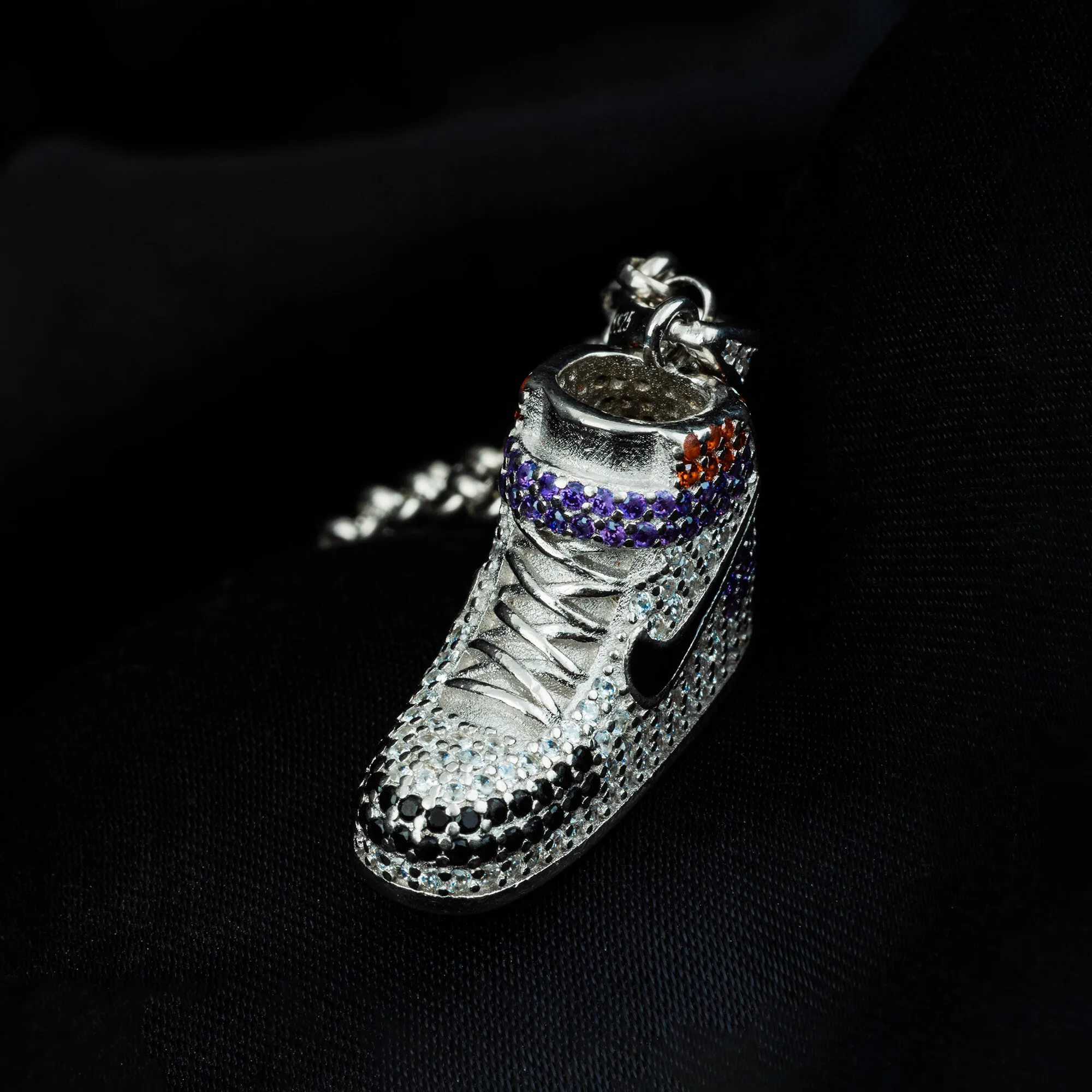 Sneaker Style: Jordan Silver Chain Pendant - Image 3