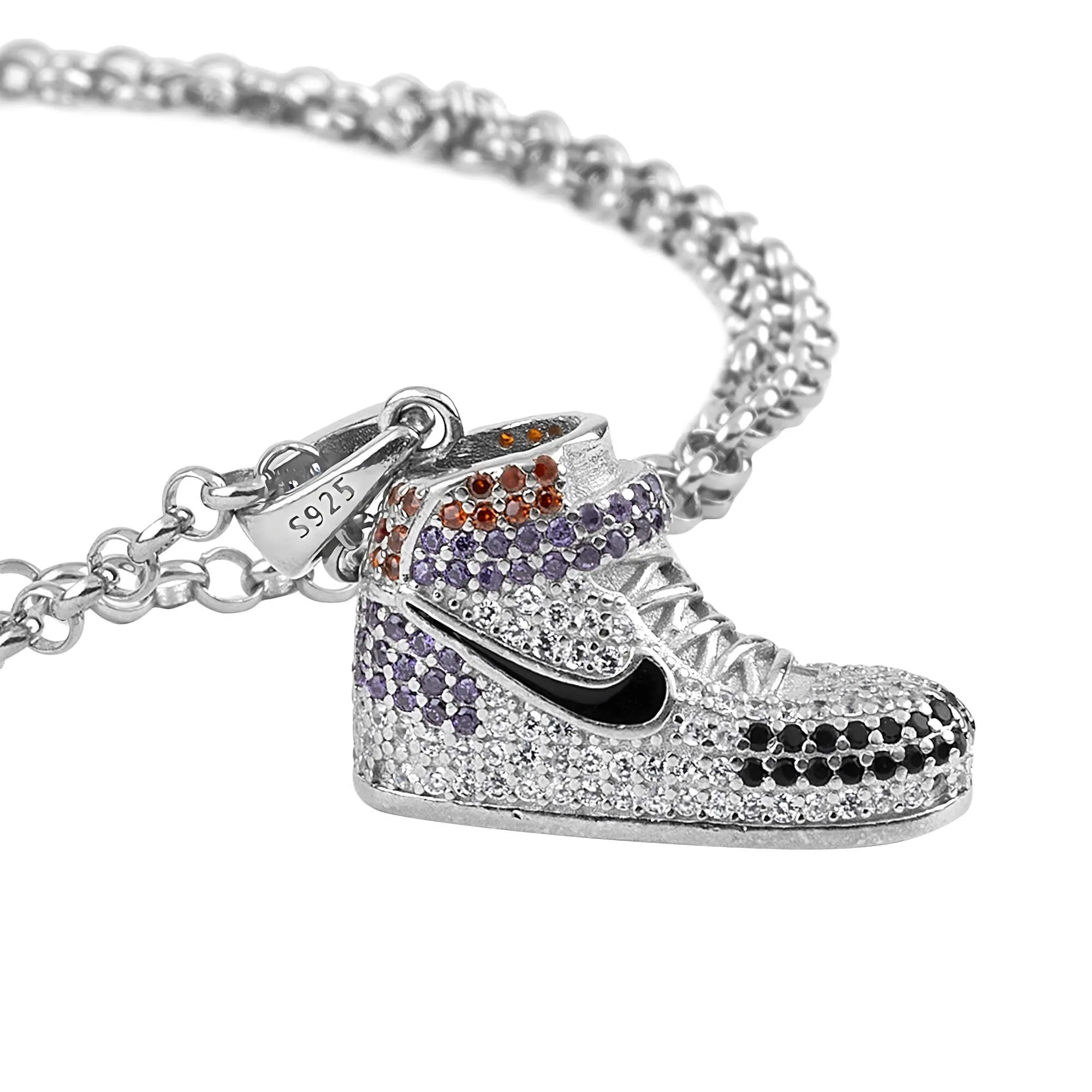 Sneaker Style: Jordan Silver Chain Pendant - Image 4