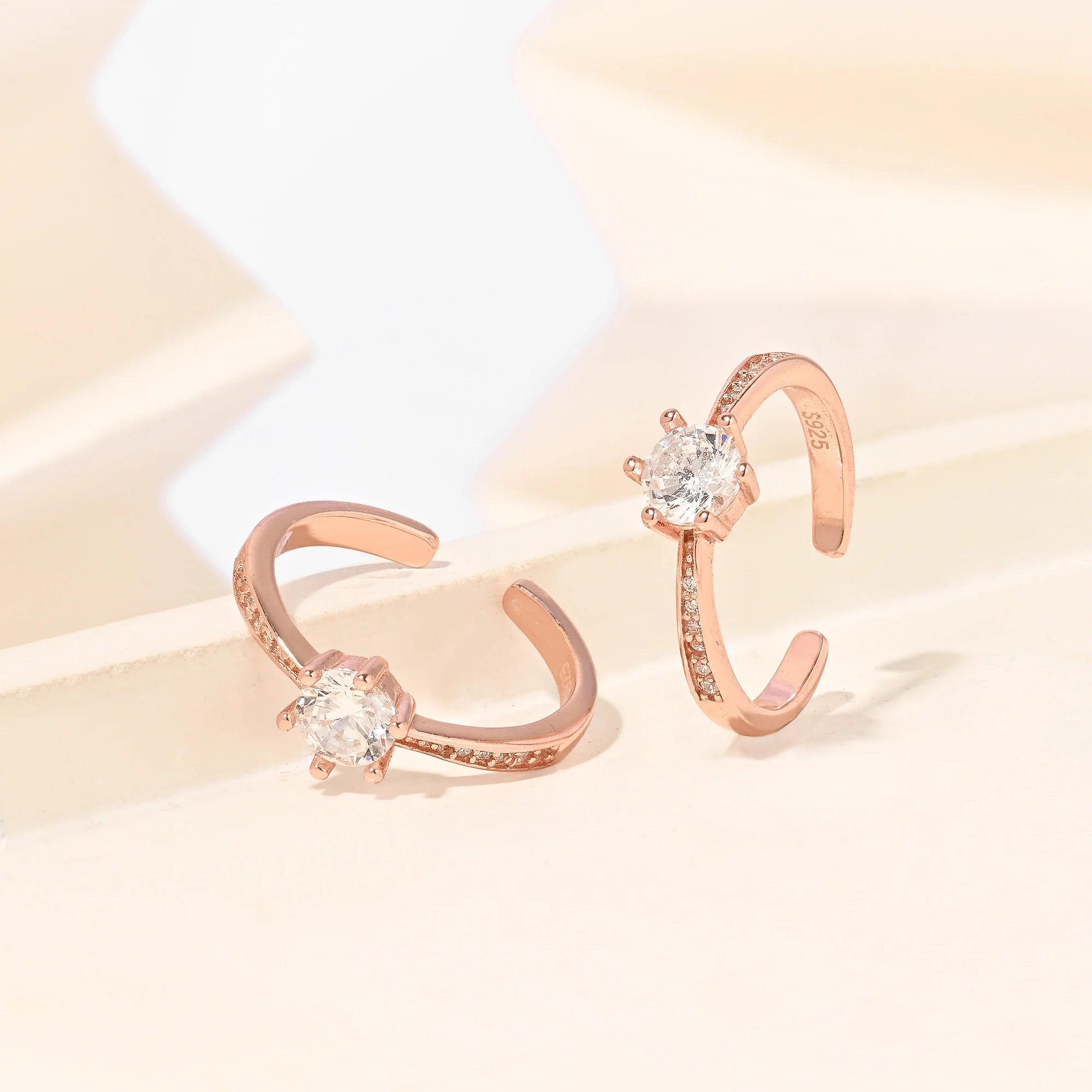 Solaira Silver Toe Ring