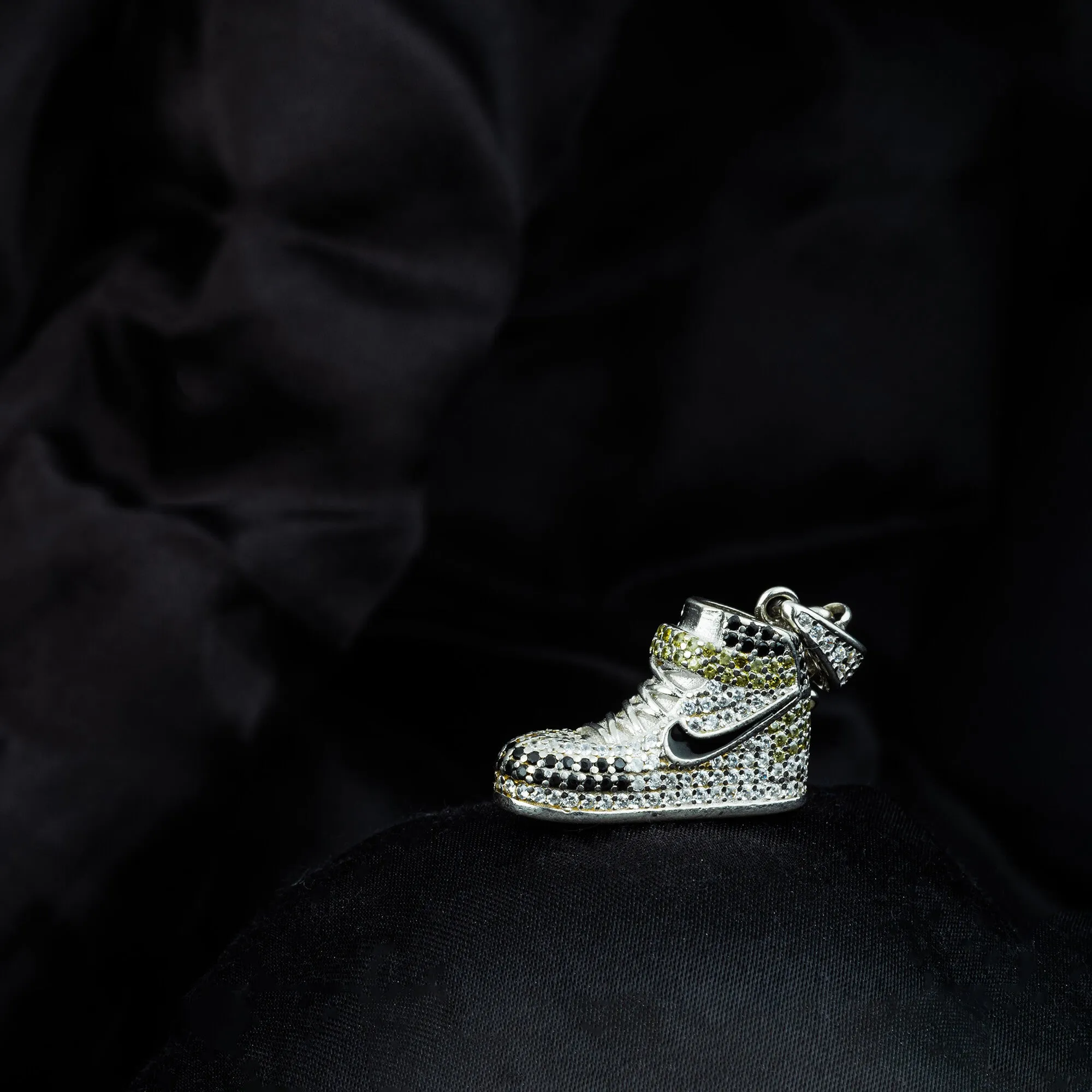 Sporty Soles: Jordan Silver Chain Pendant - Image 3