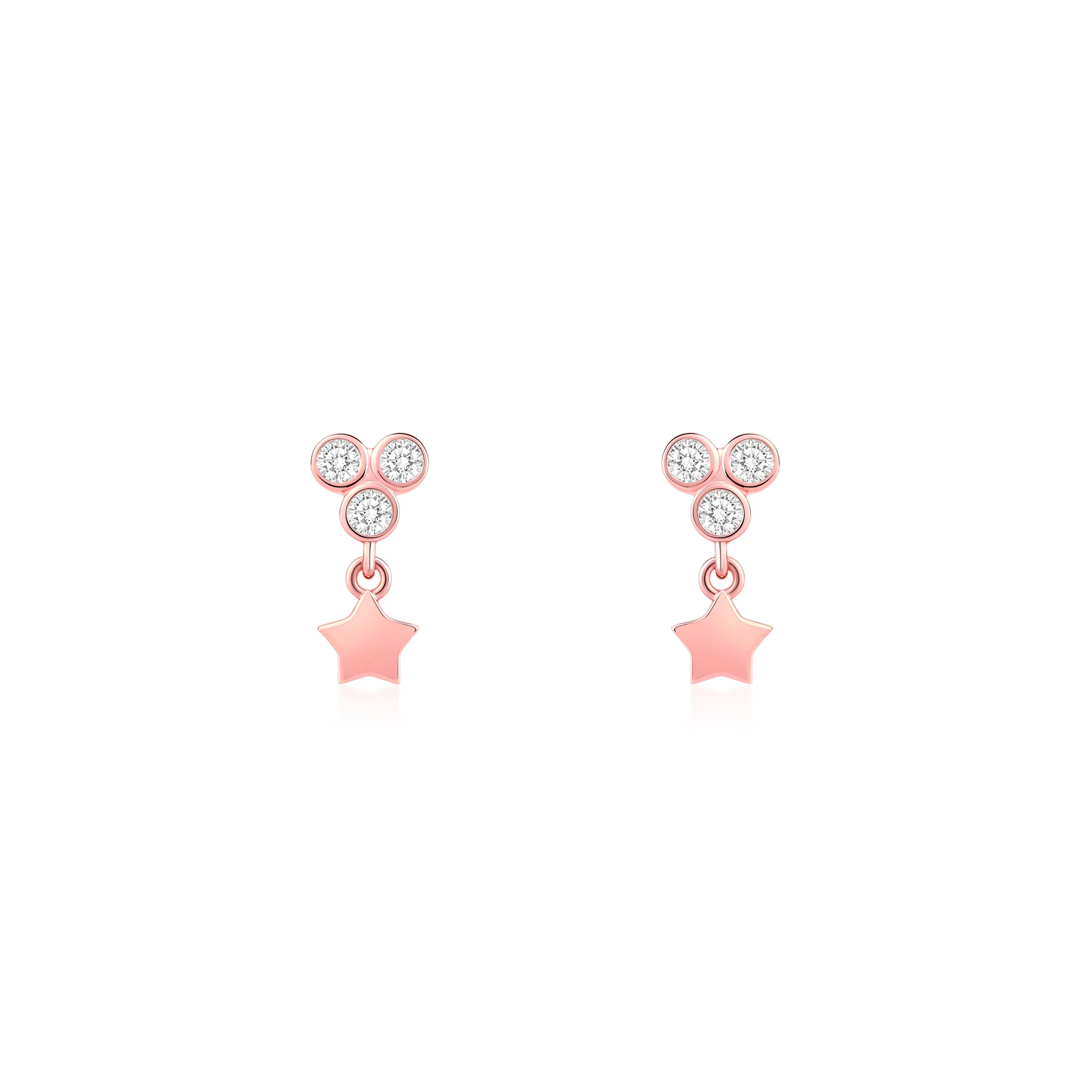 Star Dangle Stud Earring - Image 4