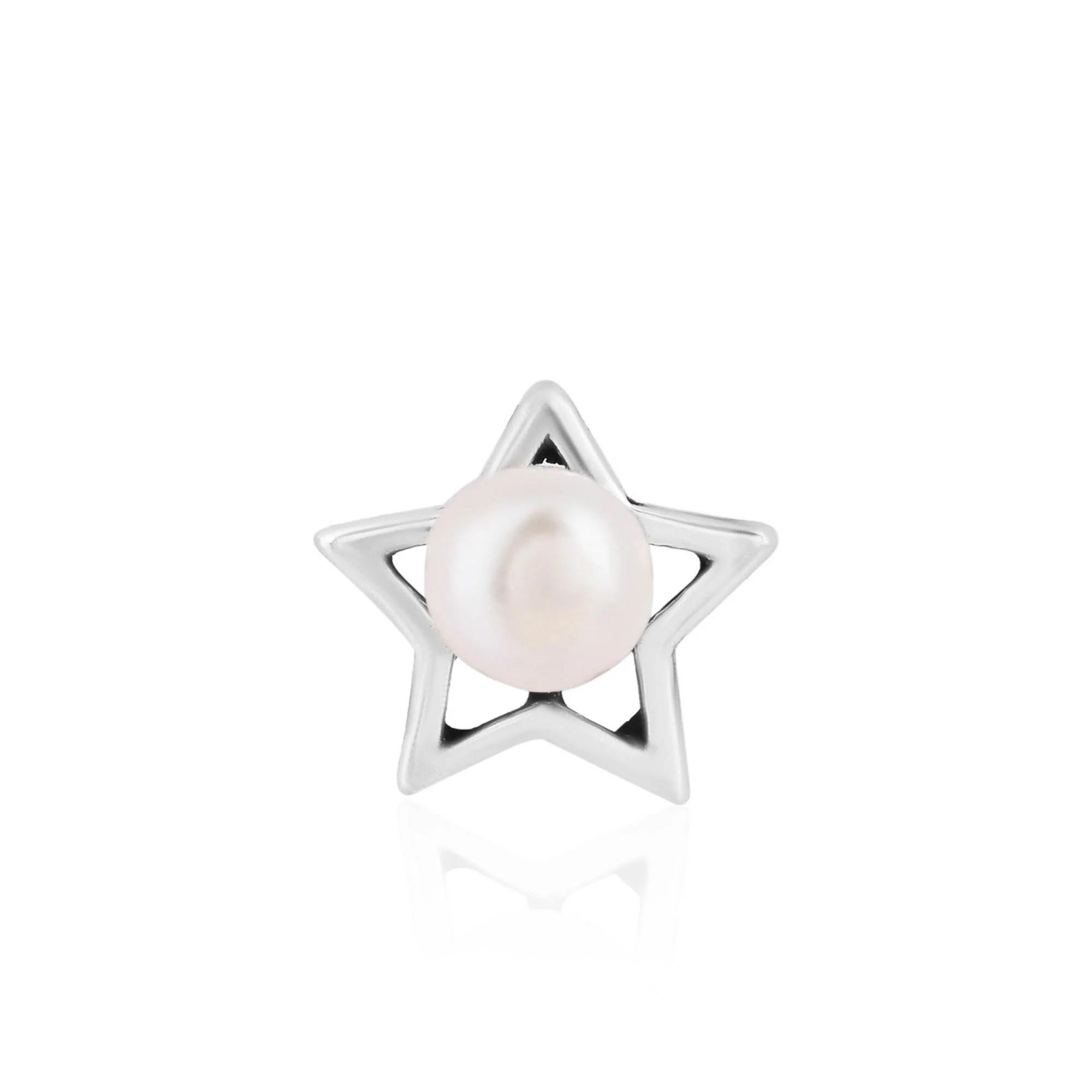 Starry Pearl Spark Nose Pin - Image 4