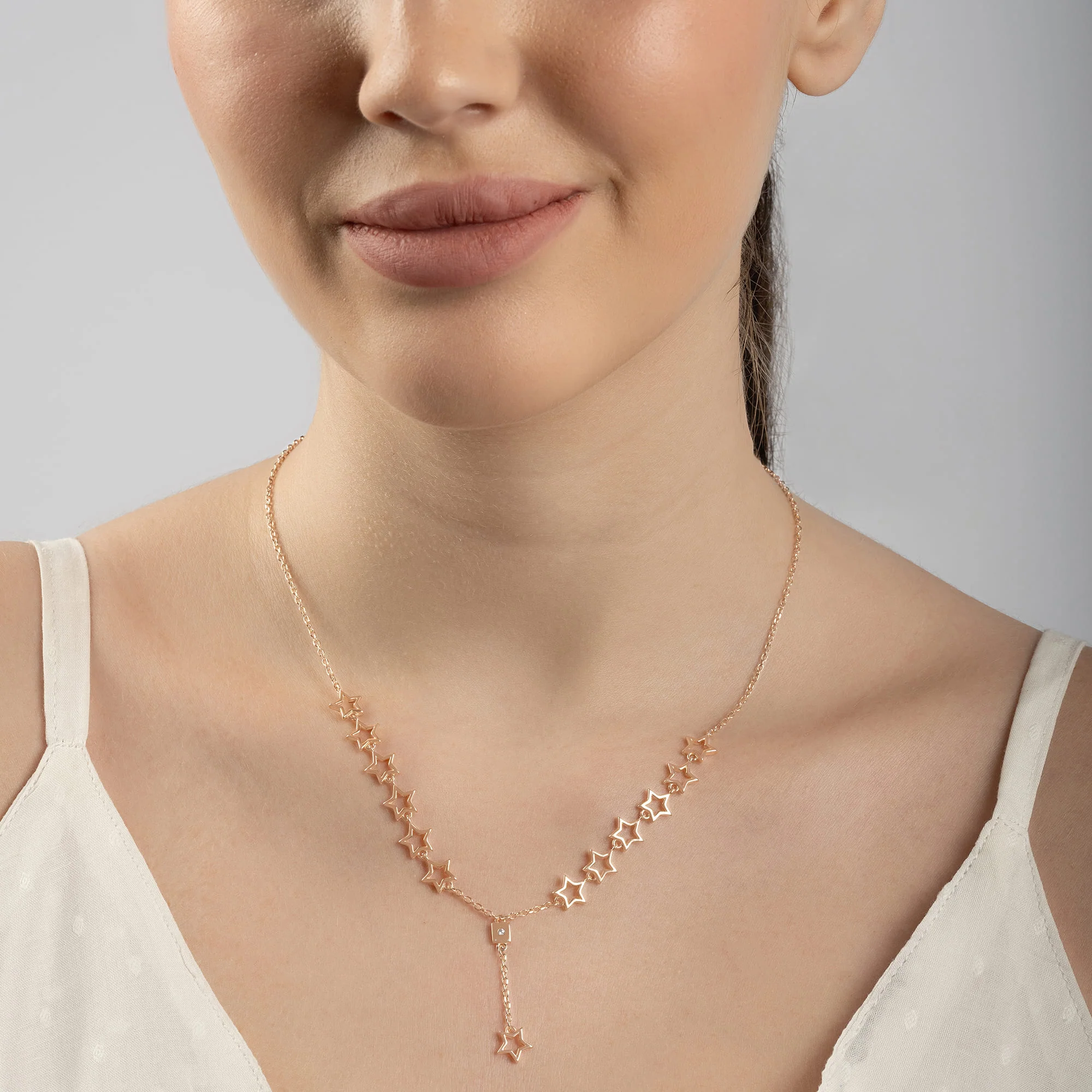 Stellar Rose Gold Necklace - Image 3
