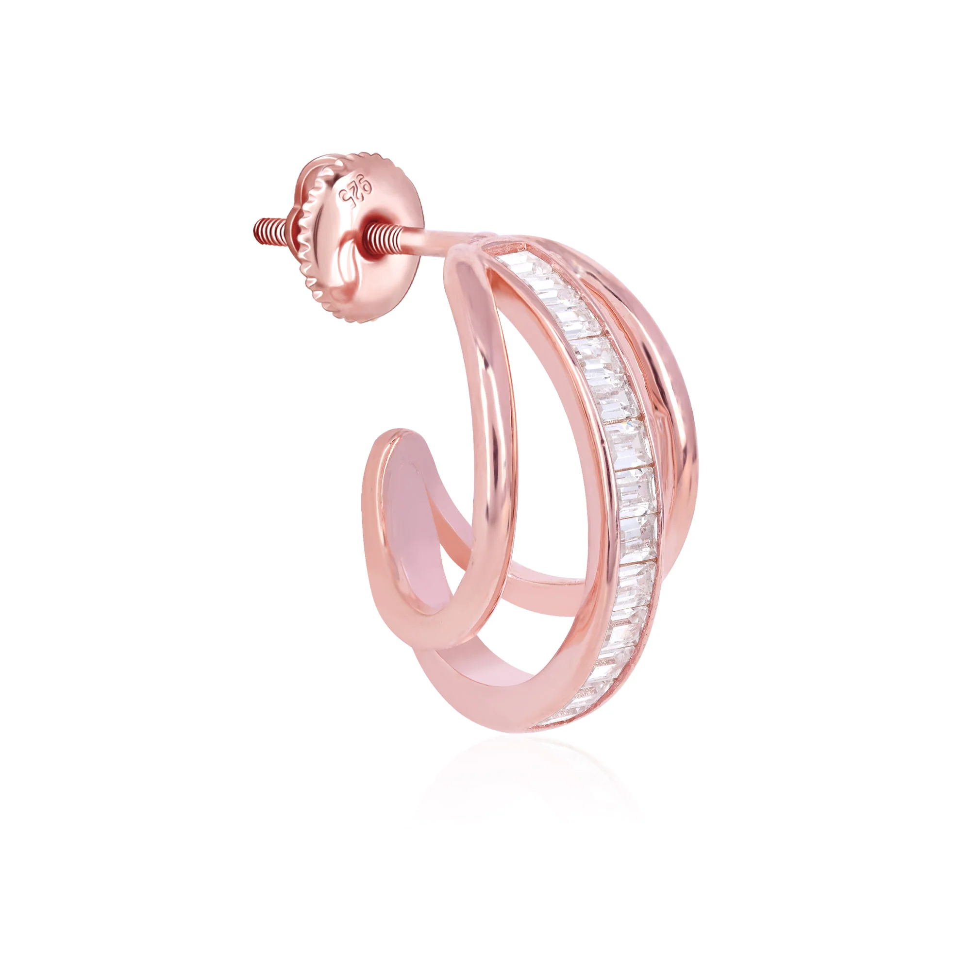 Structured Curvy Earring - Image 8