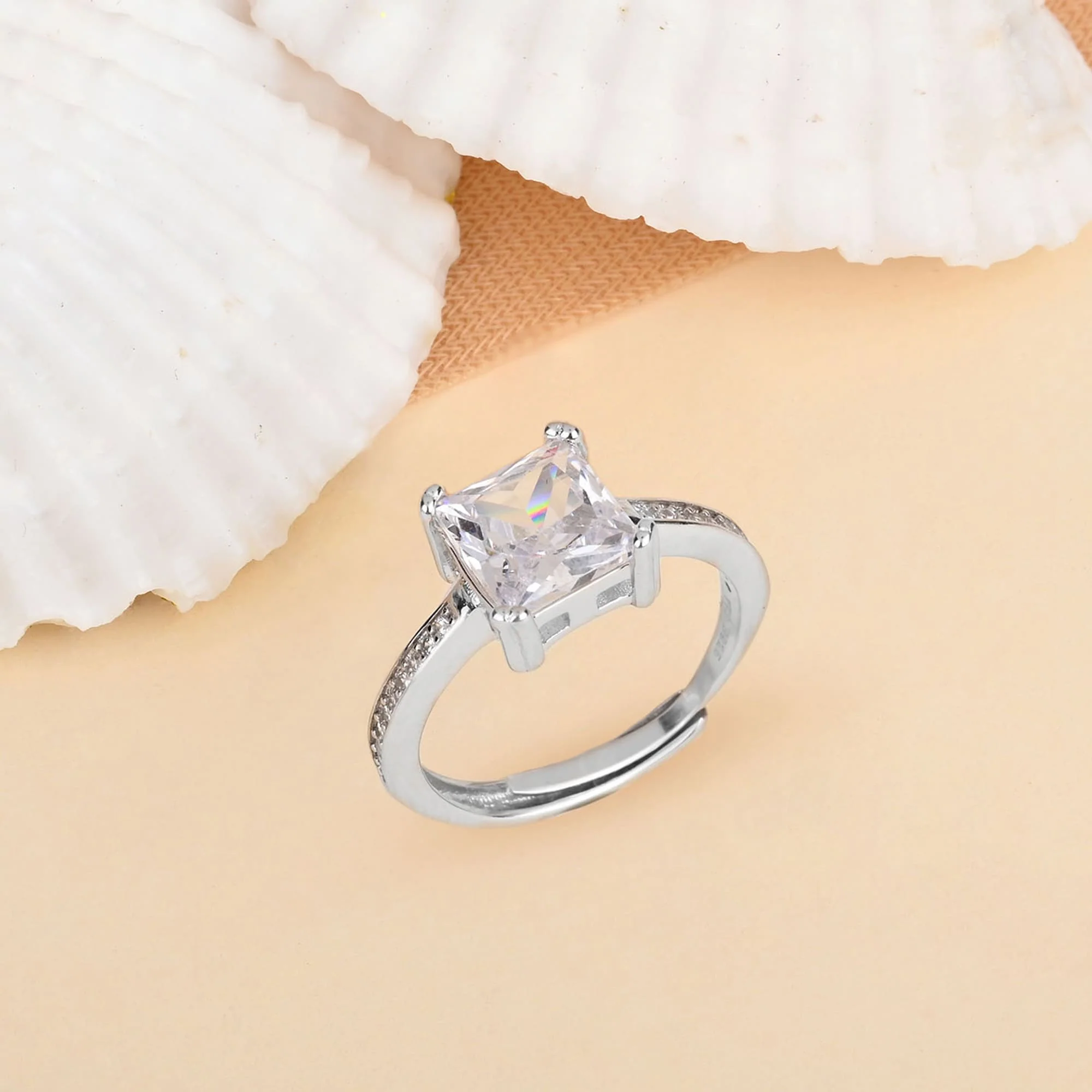 Studded Square Ring - Image 2