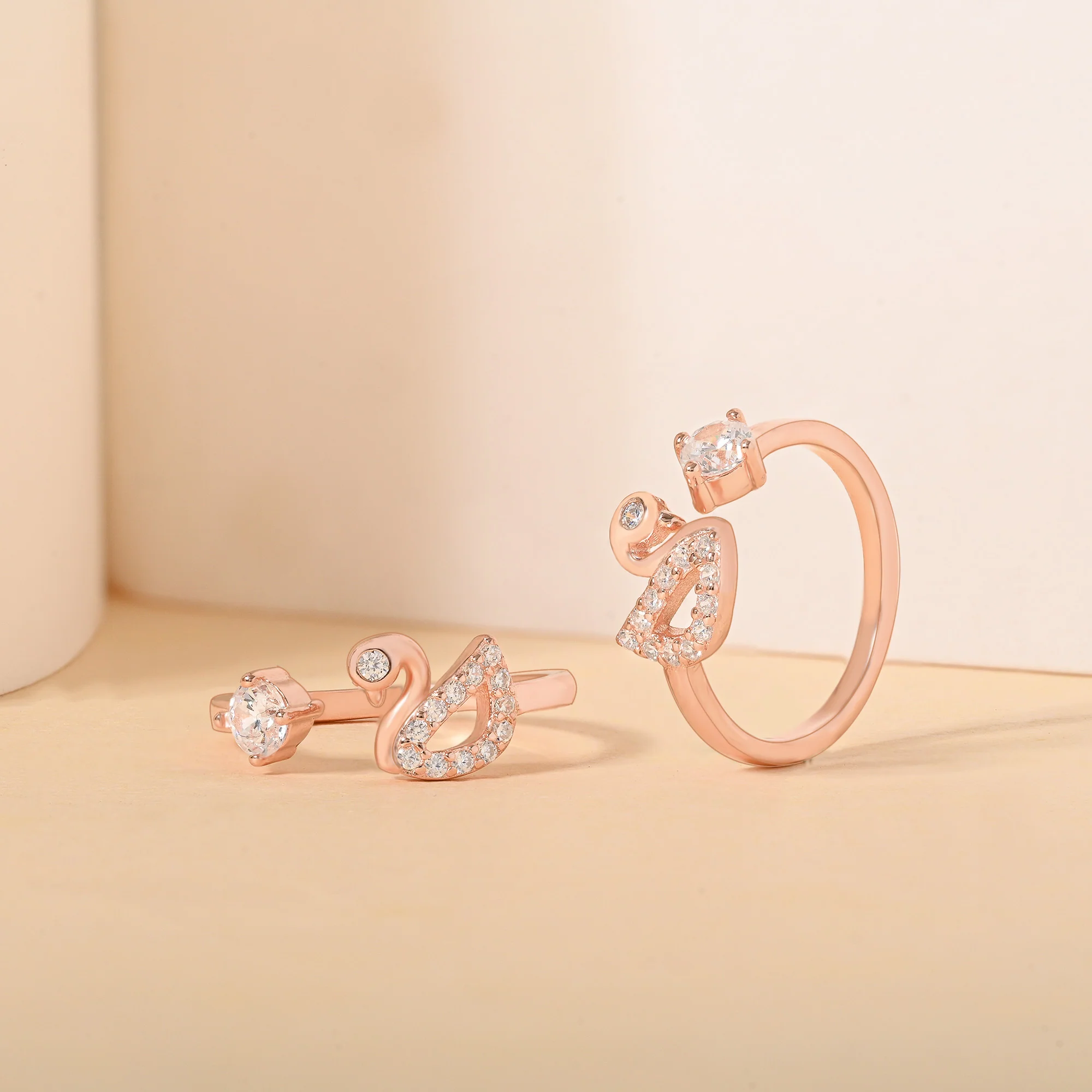 Swan Whisper Toe Ring