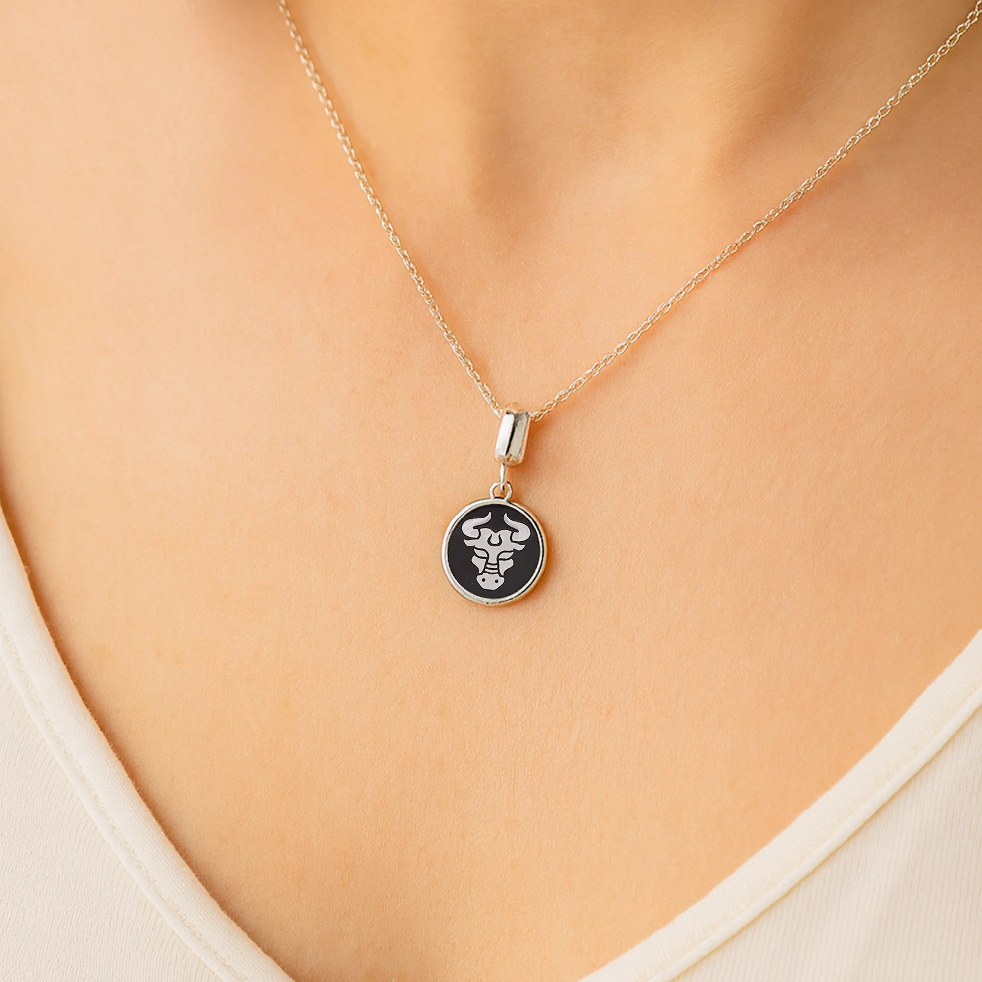 Taurus Zodiac Pendant - Image 3