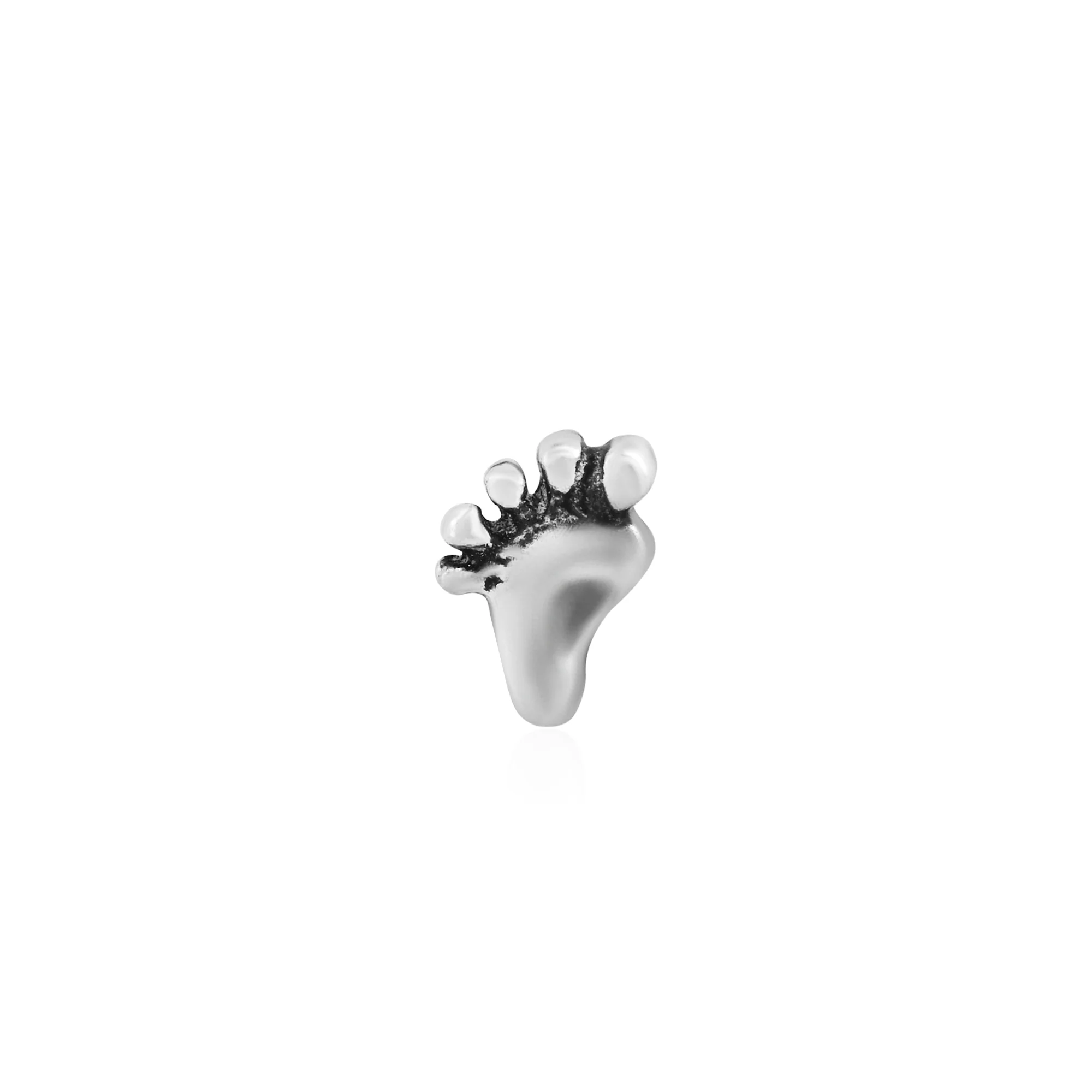 Tiny Steps Oxidised Nose Pin - Image 5