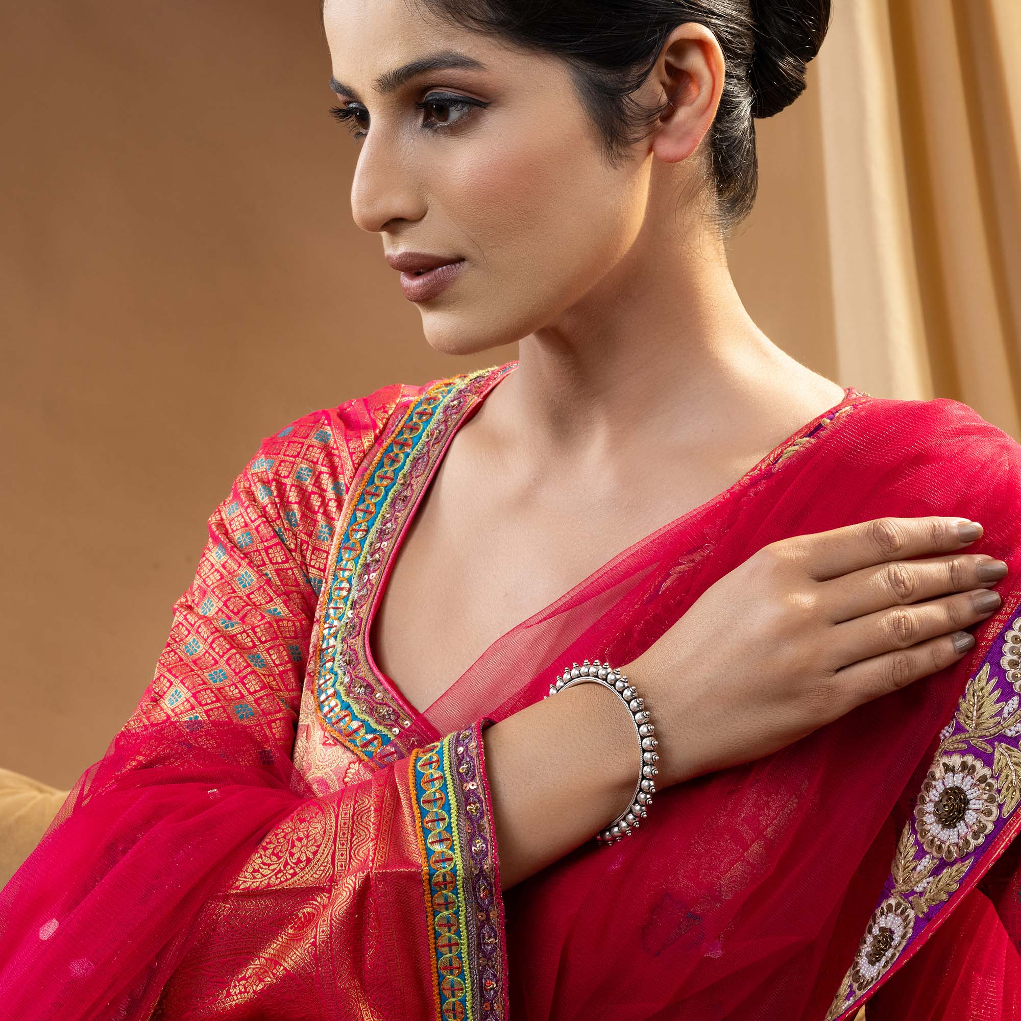 Traditional Beaded Kada - Image 3
