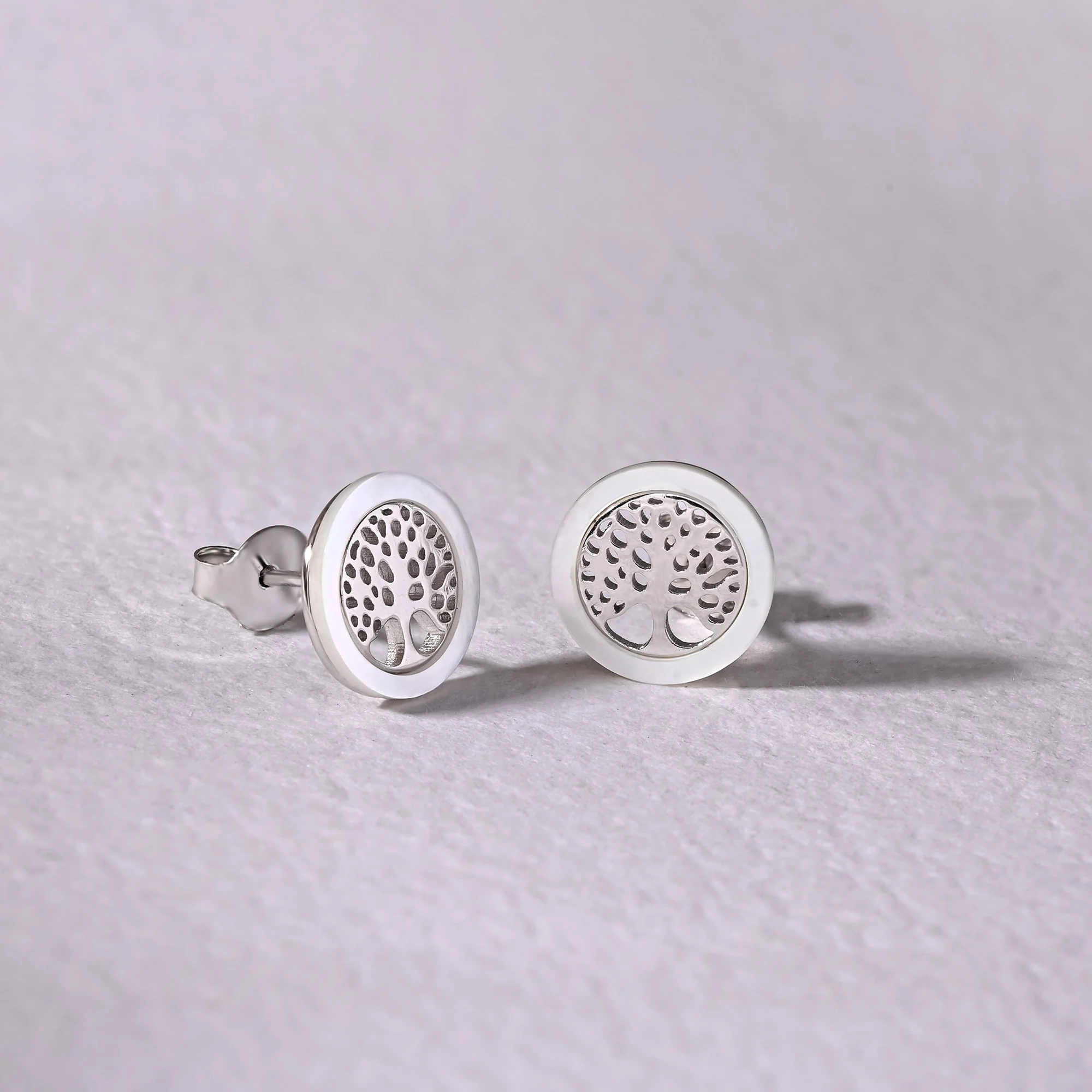 Tree of Life Silver Studs - Image 12