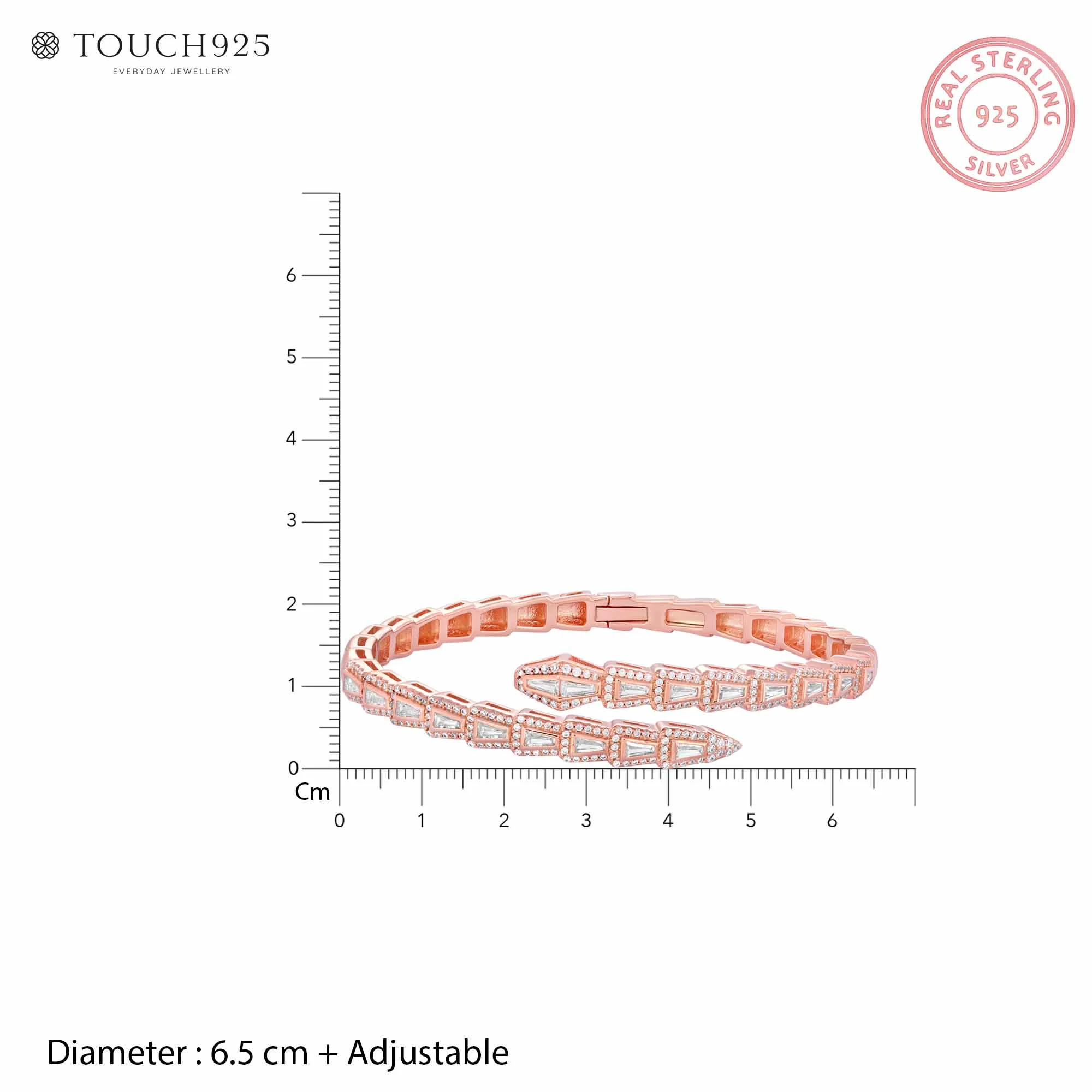 Trion Edge Silver Kada - Image 6