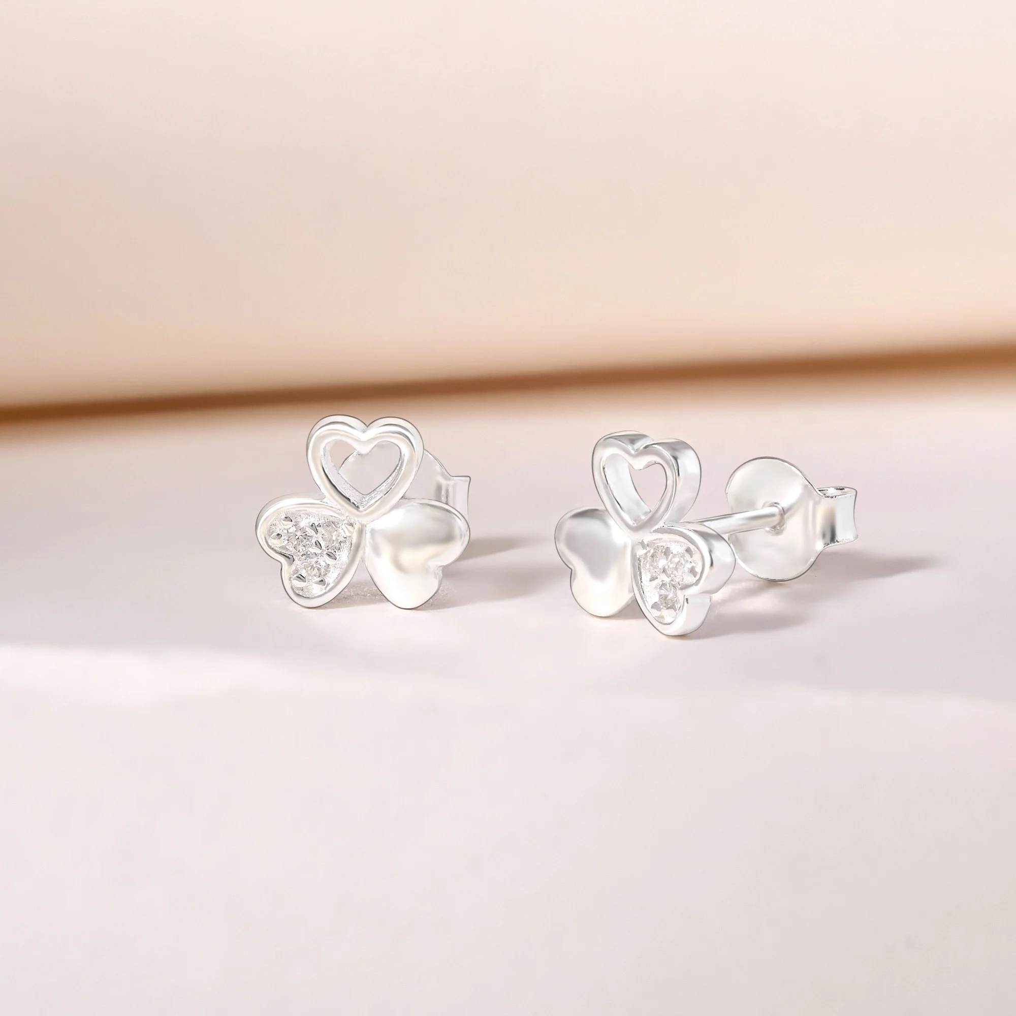 Triple Heart Earrings - Image 8