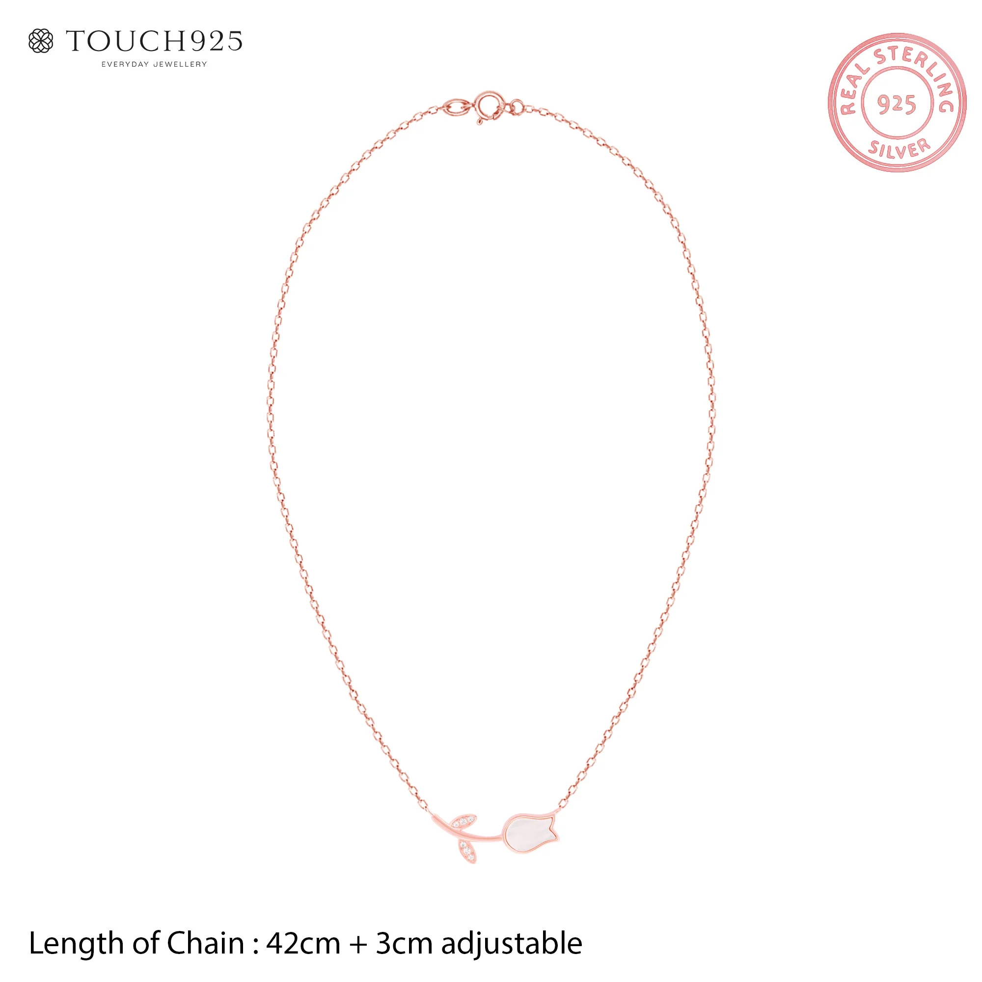 Tulip Pendant Necklace - Image 6