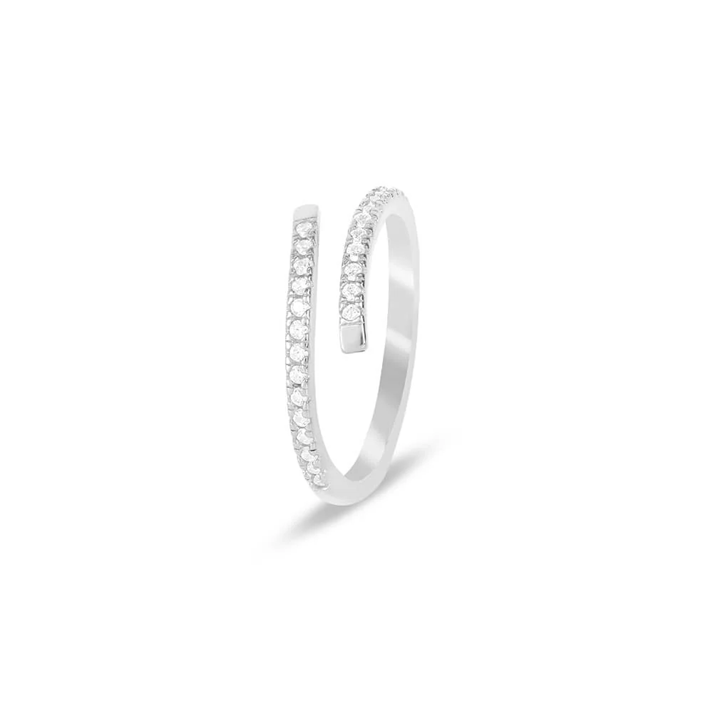 Twin Swirl Harmony Ring - Image 4
