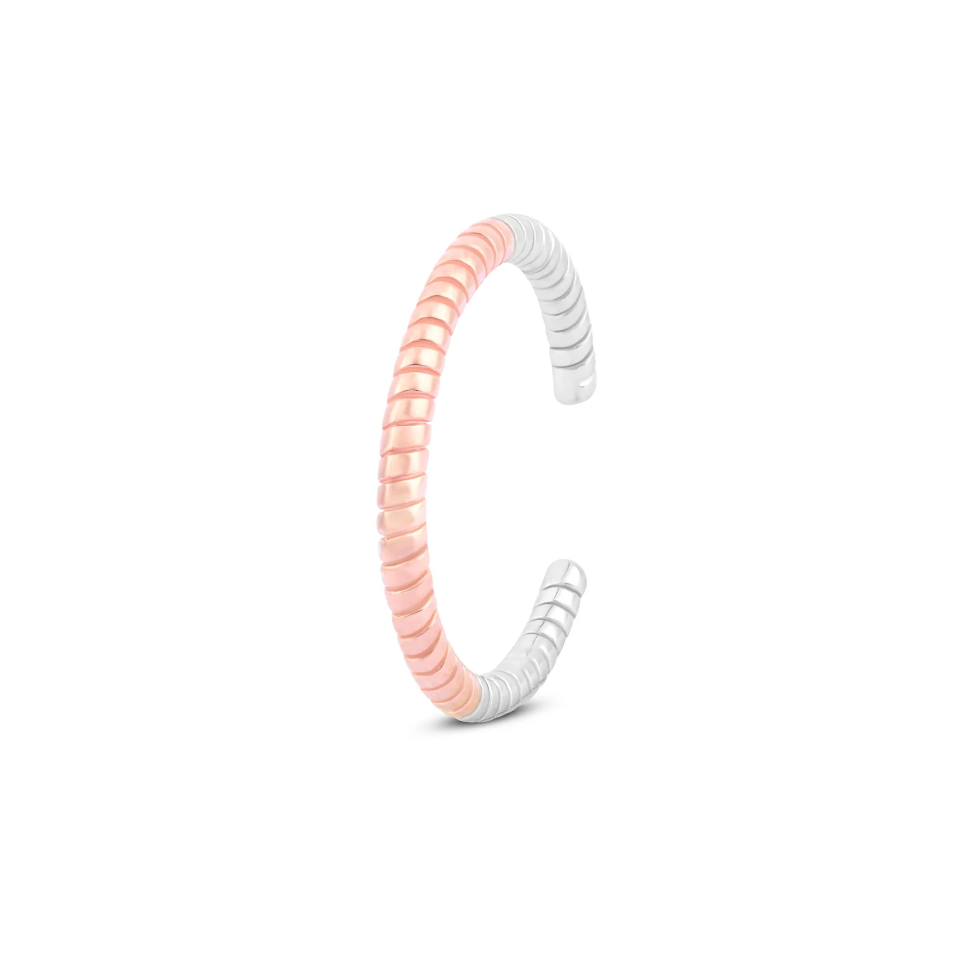 Twist Ridge Toe Ring - Image 5