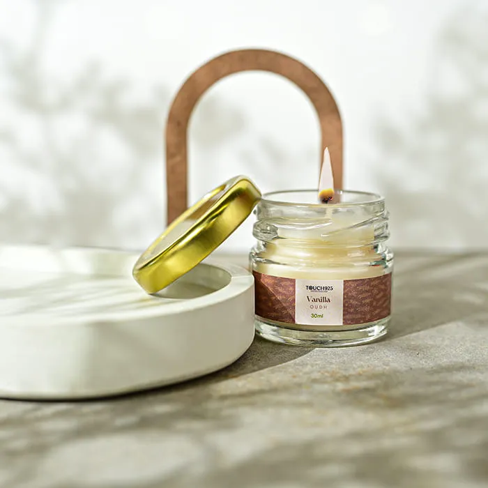 Vanilla Oudh Candle - Image 3