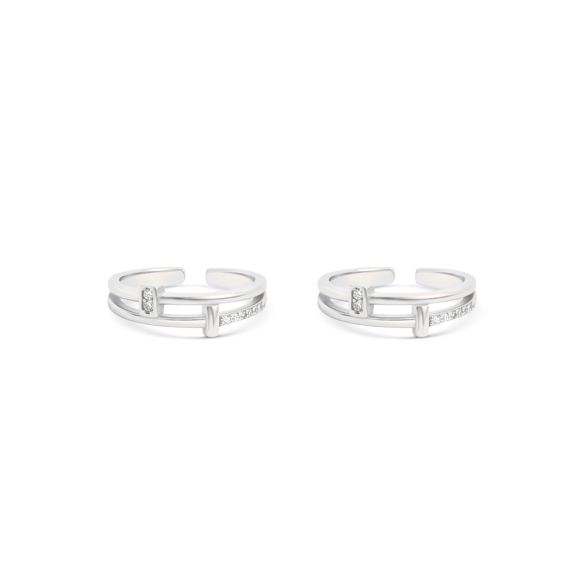 Verona Silver Toe Ring - Image 7