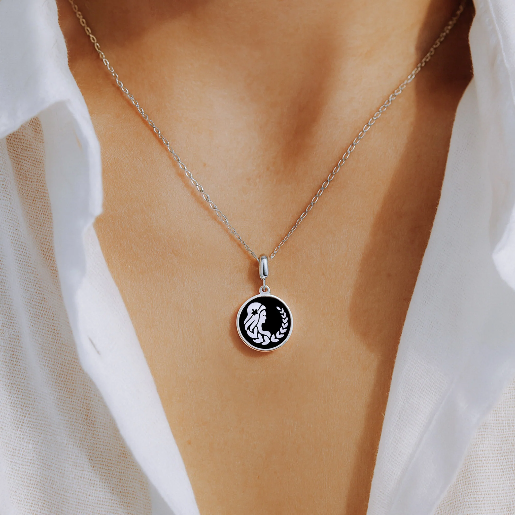 Virgo Zodiac Pendant - Image 3