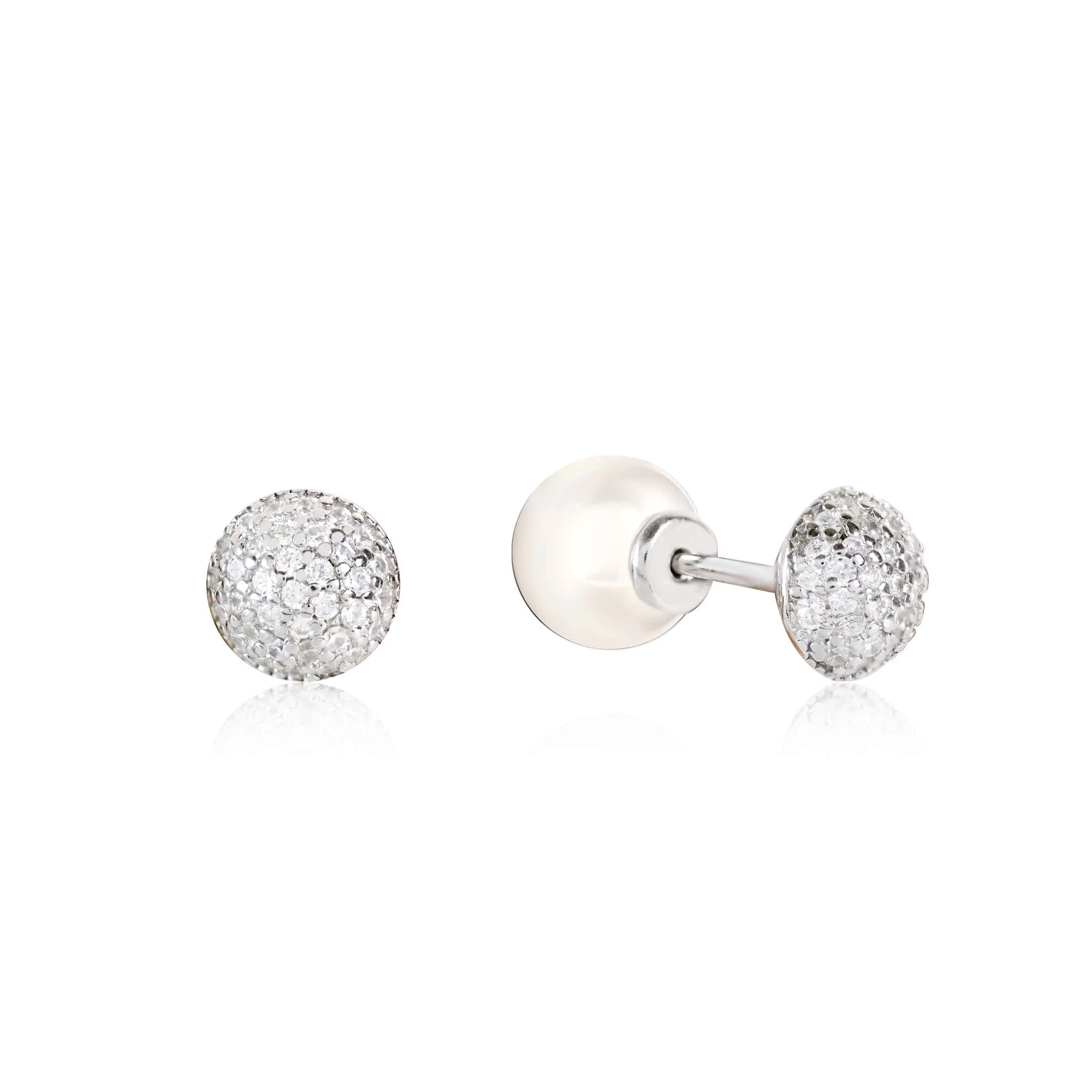 White Disco CZ Tops - Image 2